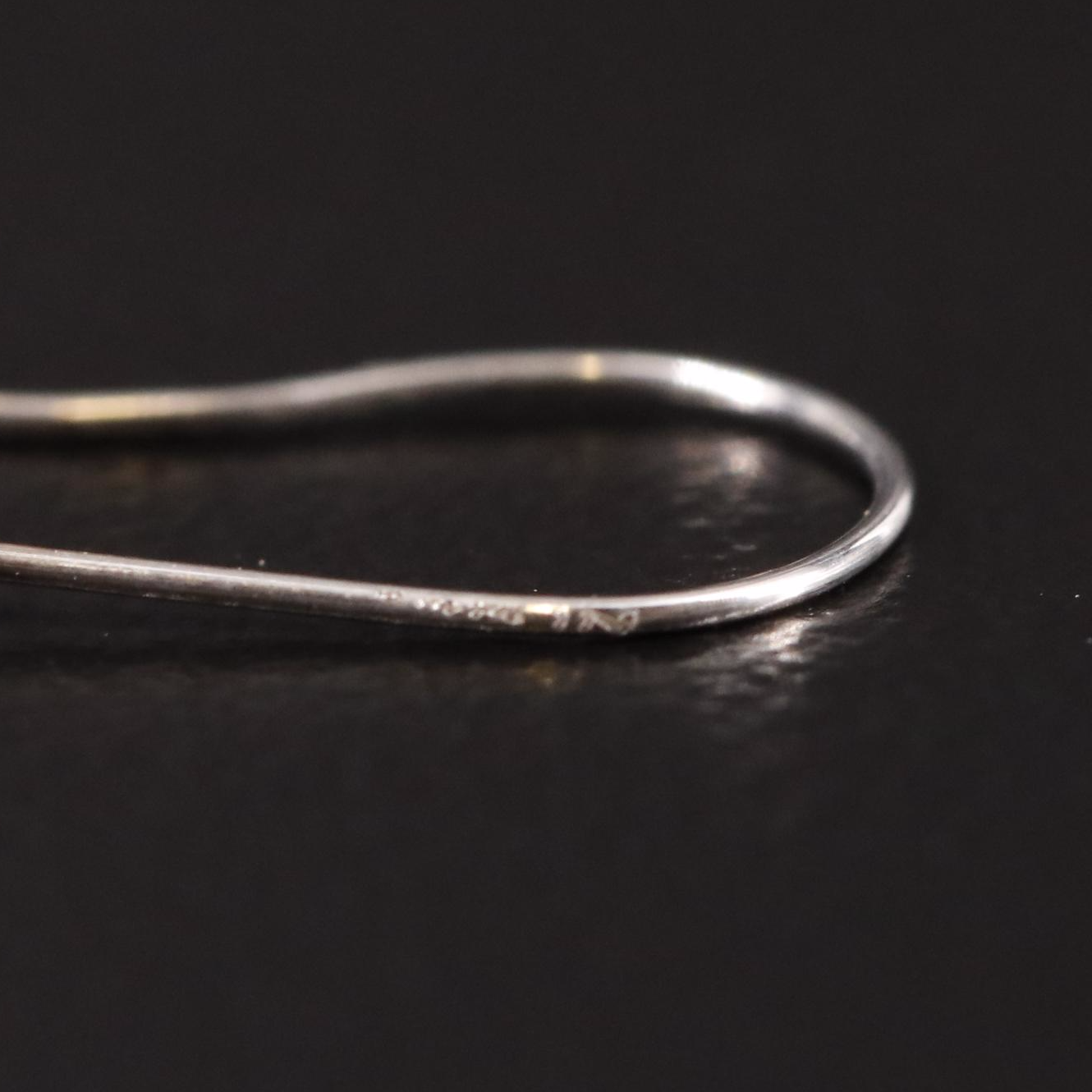 14K Amethyst Drop Earrings