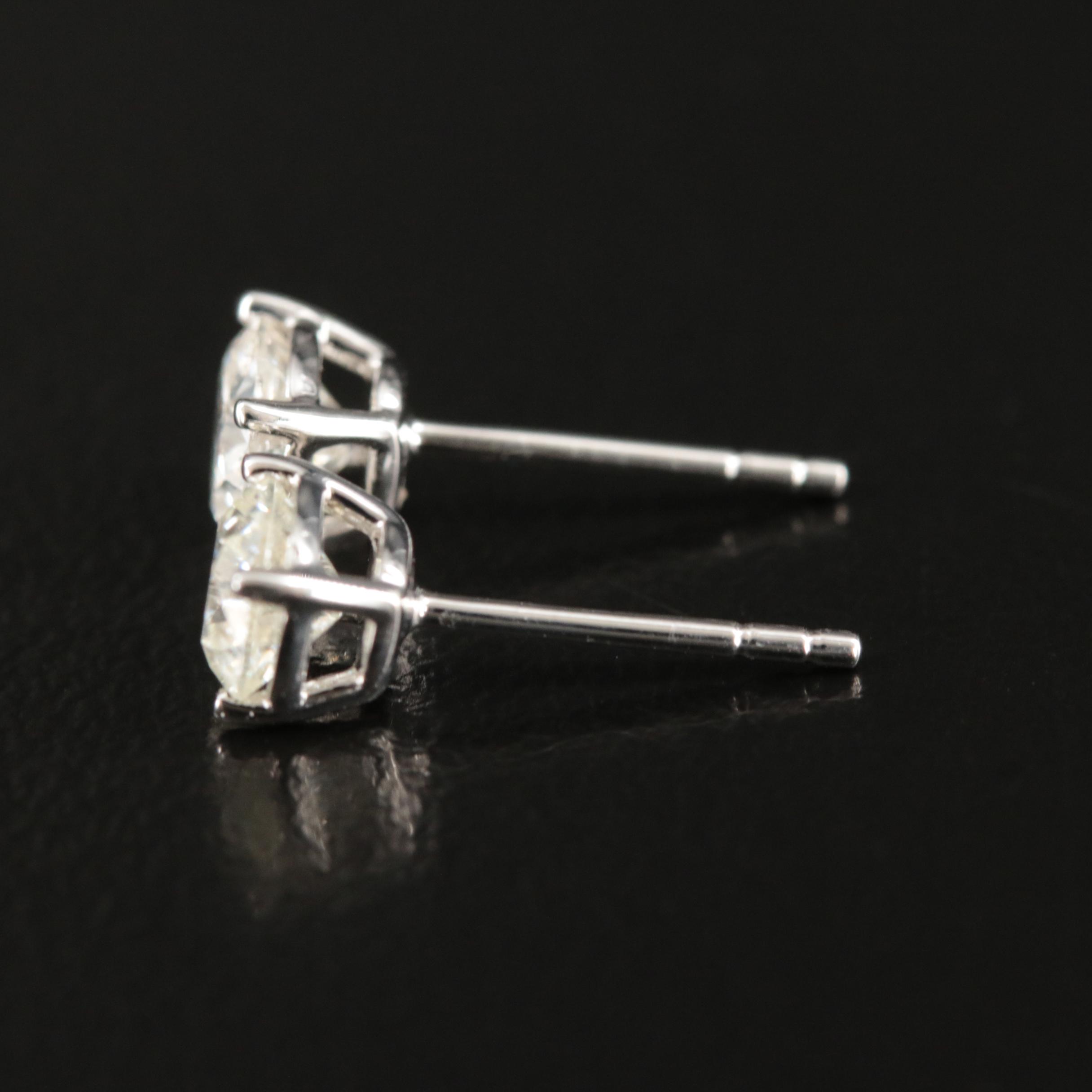 14K 0.99 CTW Diamond Stud Earrings