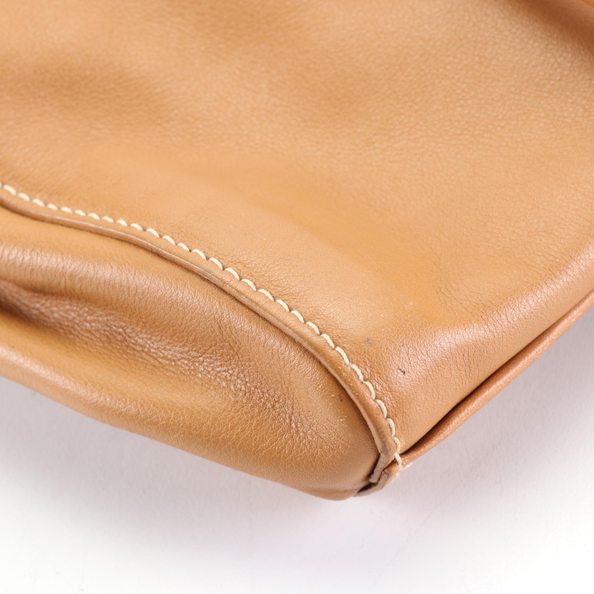 Prada Leather Flap Shoulder Bag