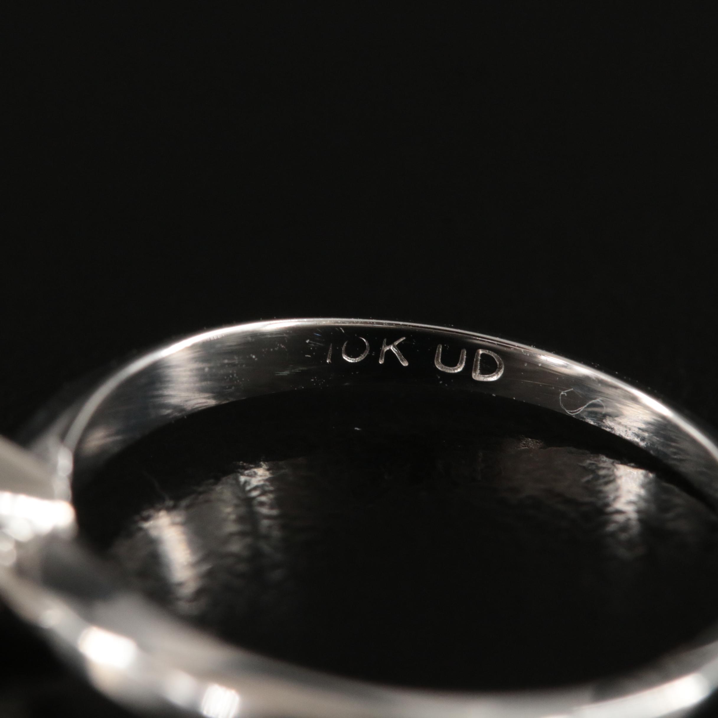 10K 1.01 CT Diamond Solitaire Ring