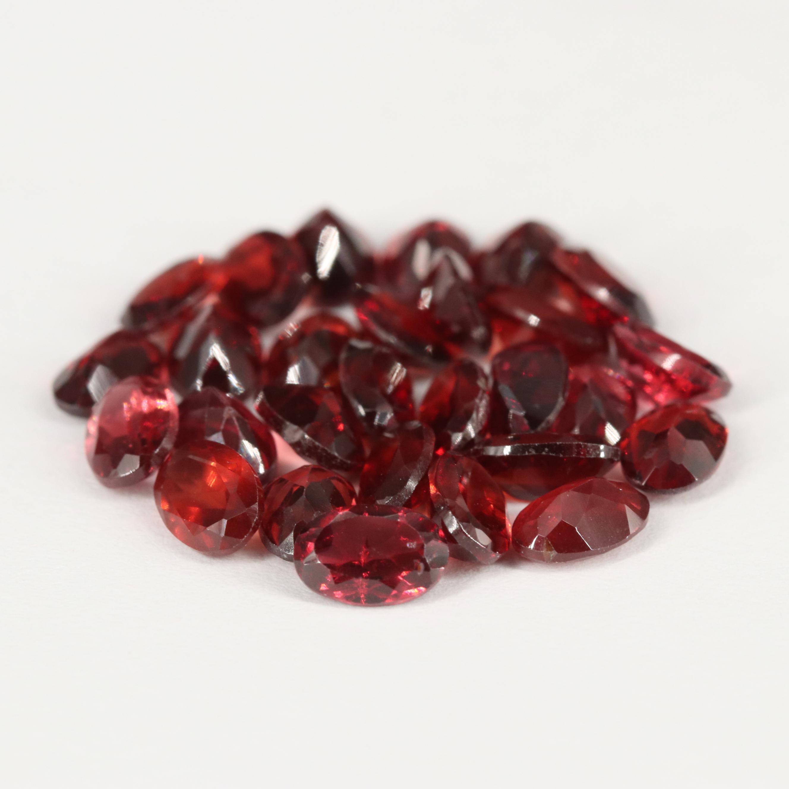 Loose 15.80 CTW Garnet Lot