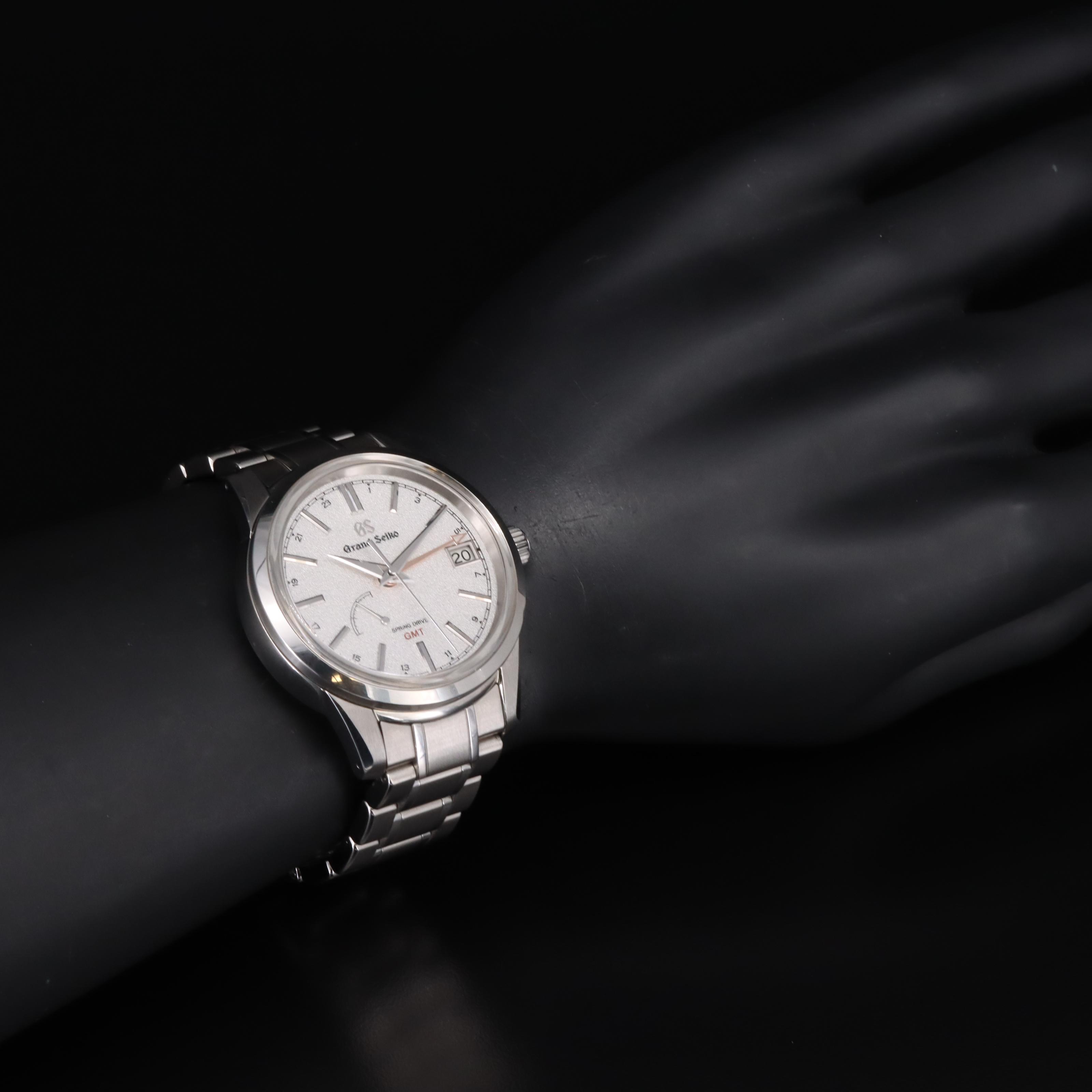 Grand Seiko Elegance Spring Drive GMT Watch