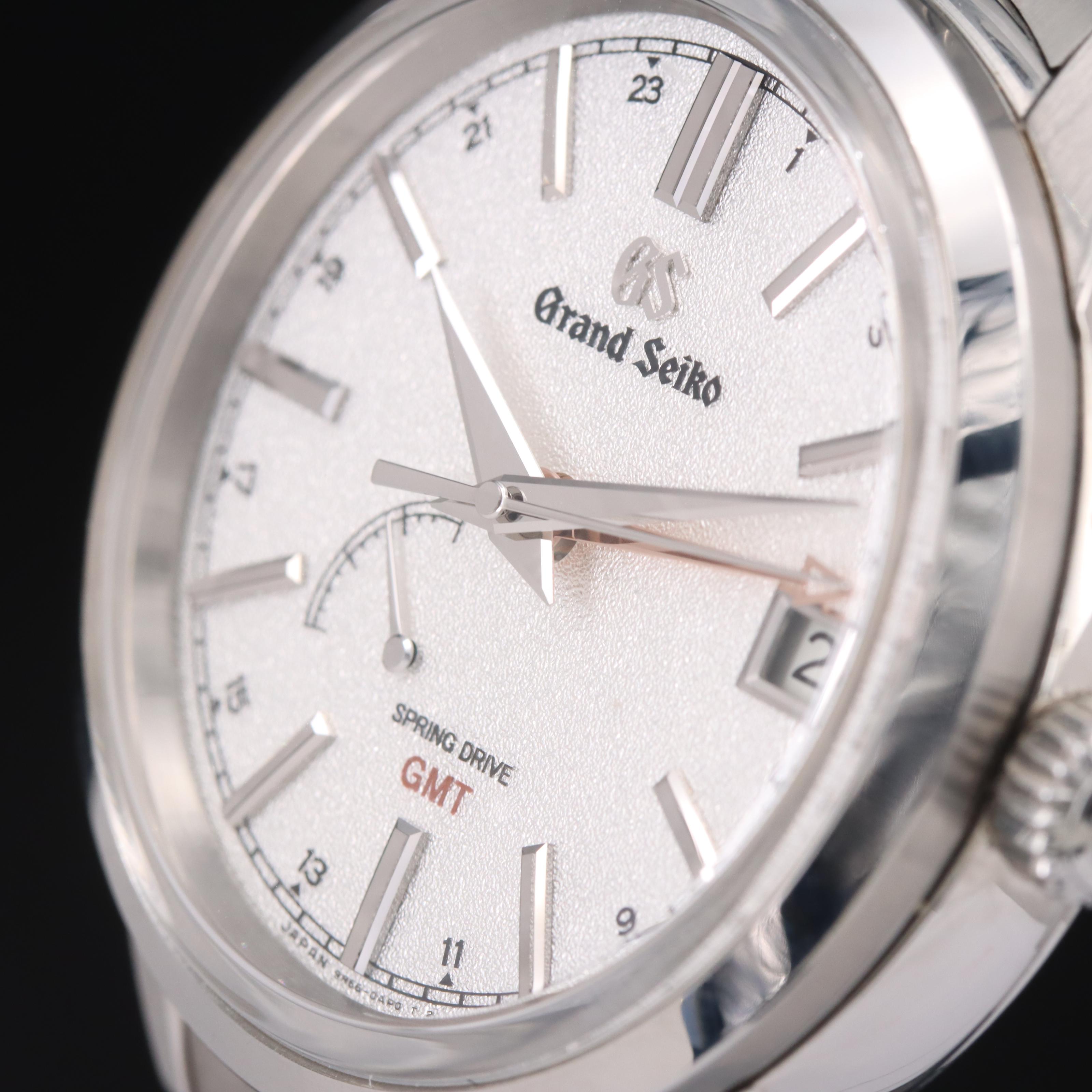 Grand Seiko Elegance Spring Drive GMT Watch