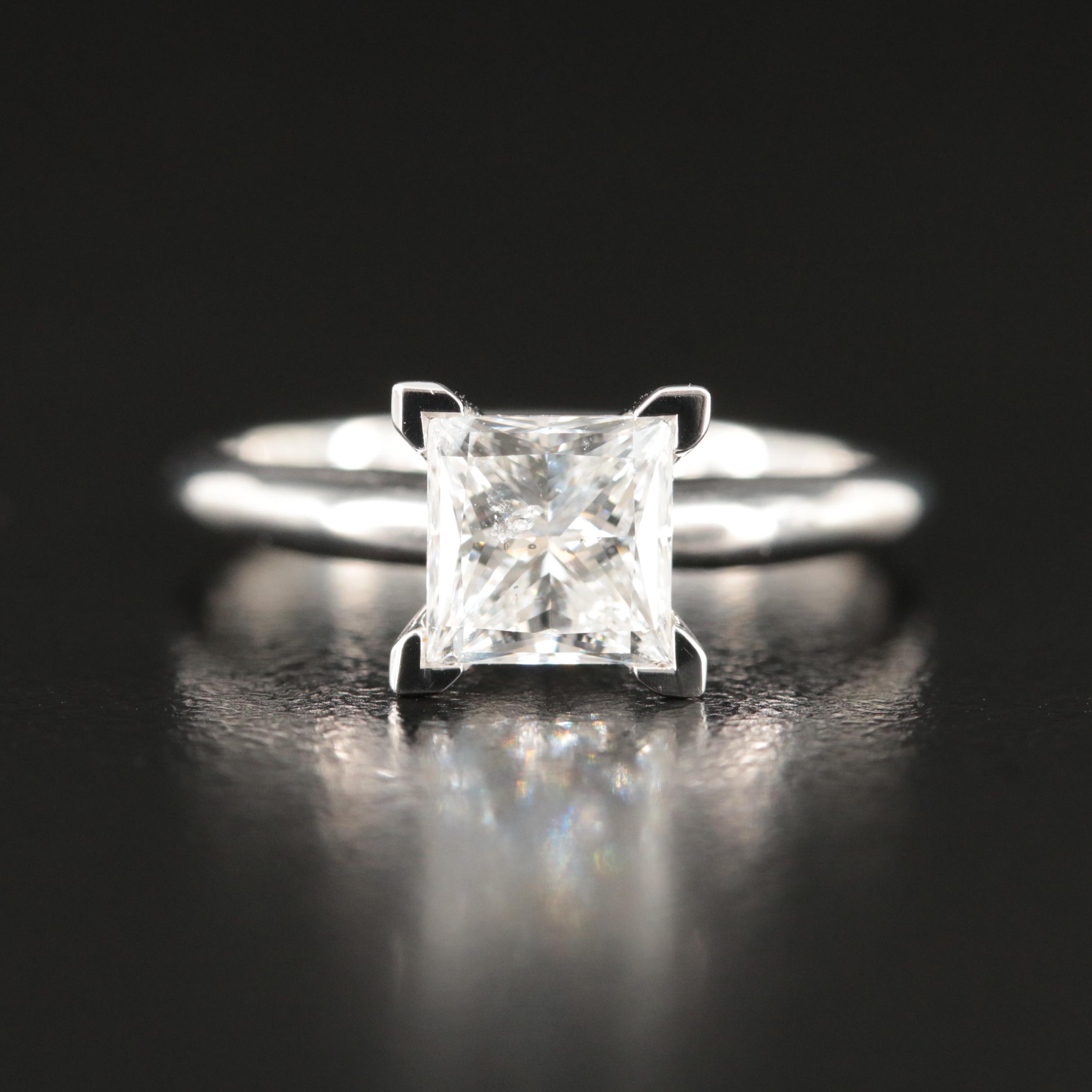 14K 1.13 CT Diamond Solitaire Ring