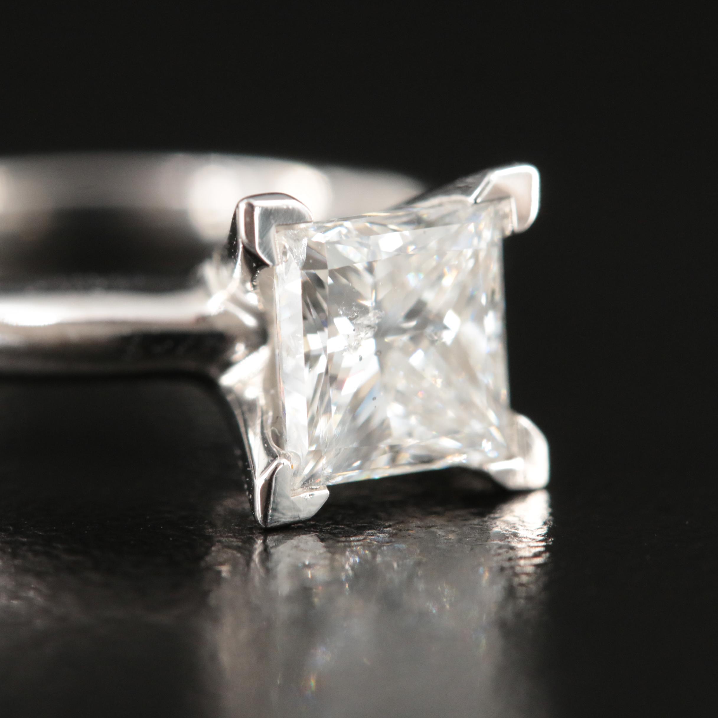 14K 1.13 CT Diamond Solitaire Ring