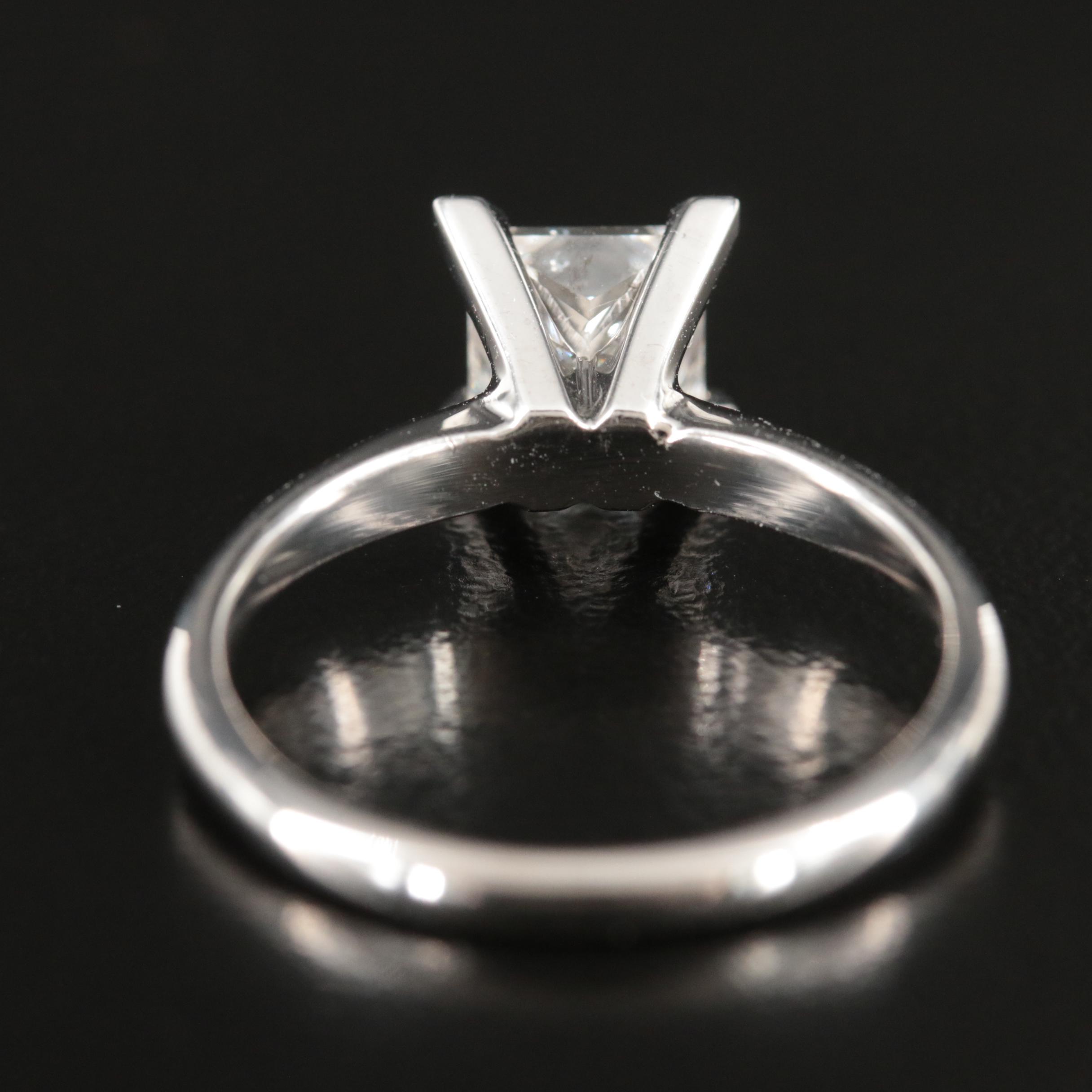 14K 1.13 CT Diamond Solitaire Ring