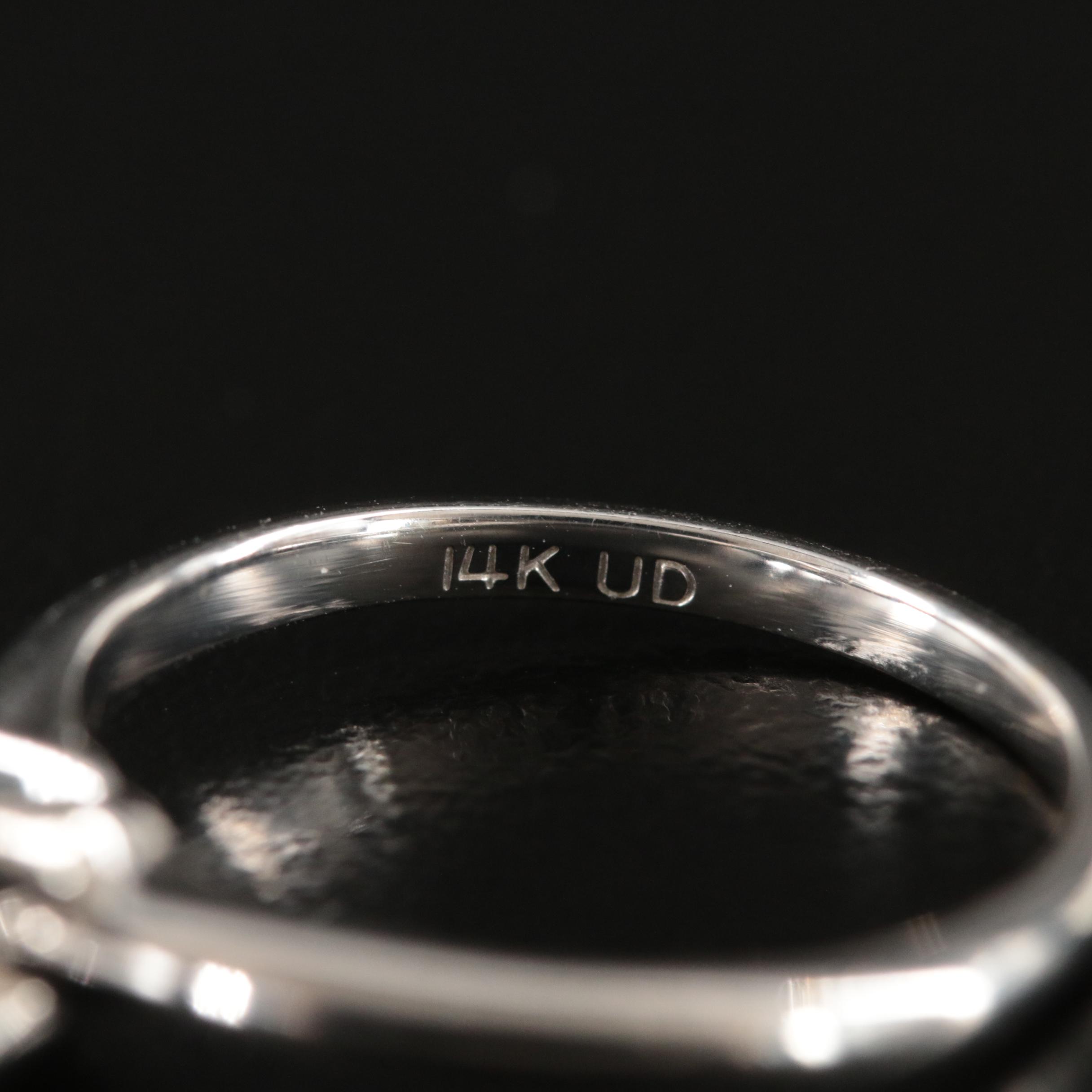 14K 1.13 CT Diamond Solitaire Ring