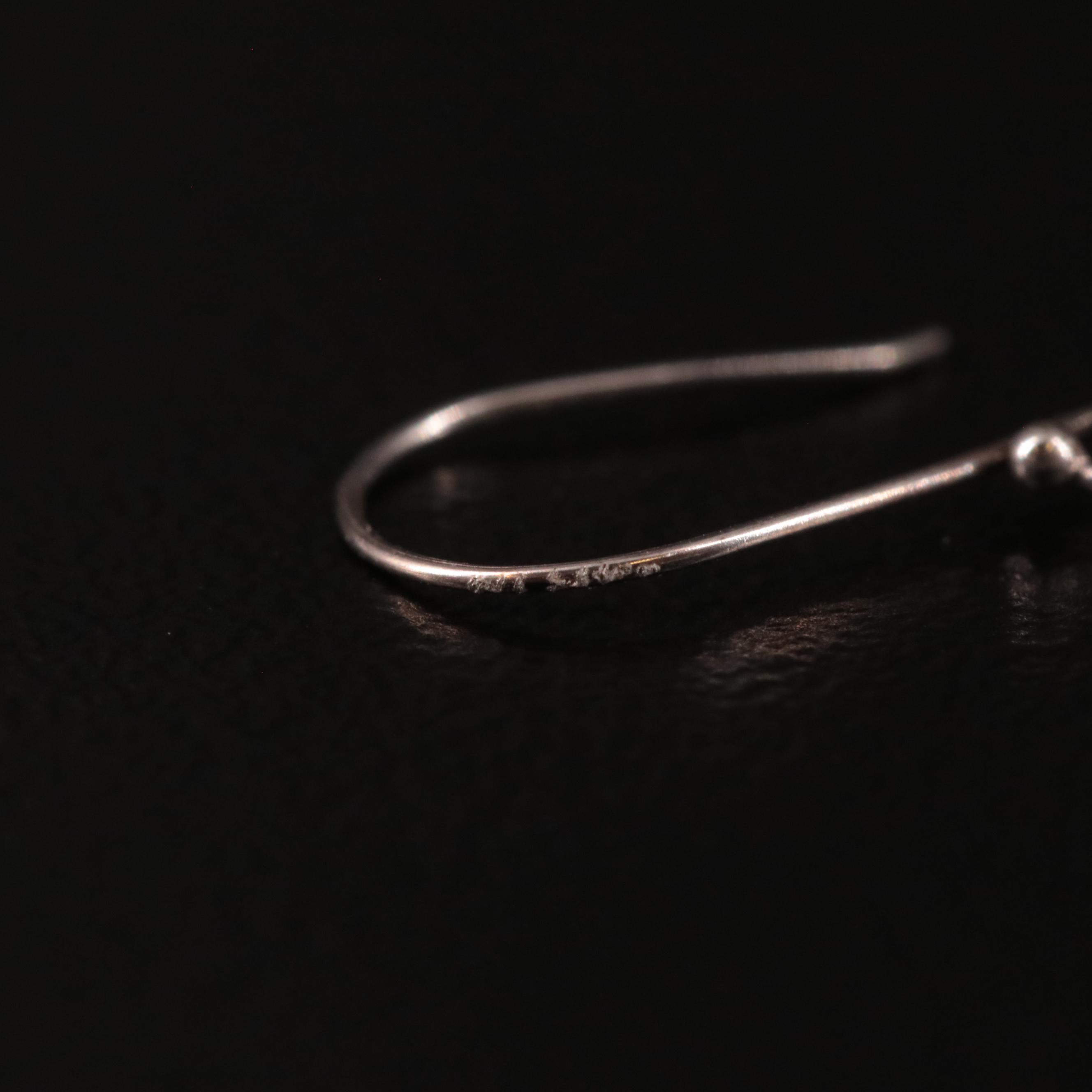 14K Citrine Drop Earrings