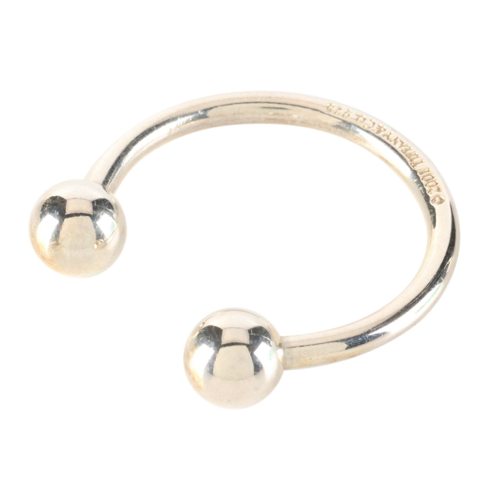 Tiffany & Co. Sterling Silver Key Ring