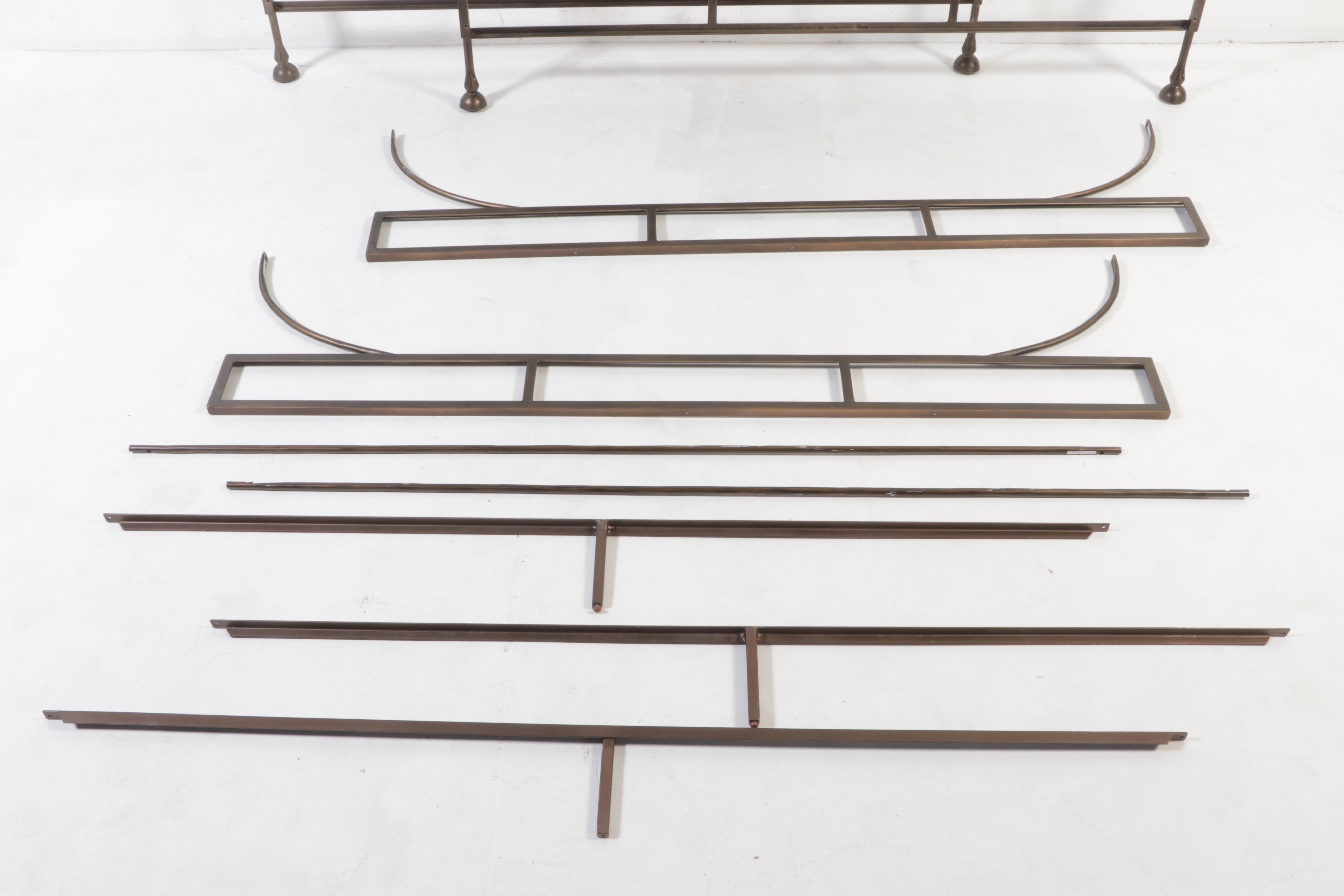 Mr. & Mrs. Howard for Sherrill Furniture "Tuscan" Bronzed Iron King Size Bed