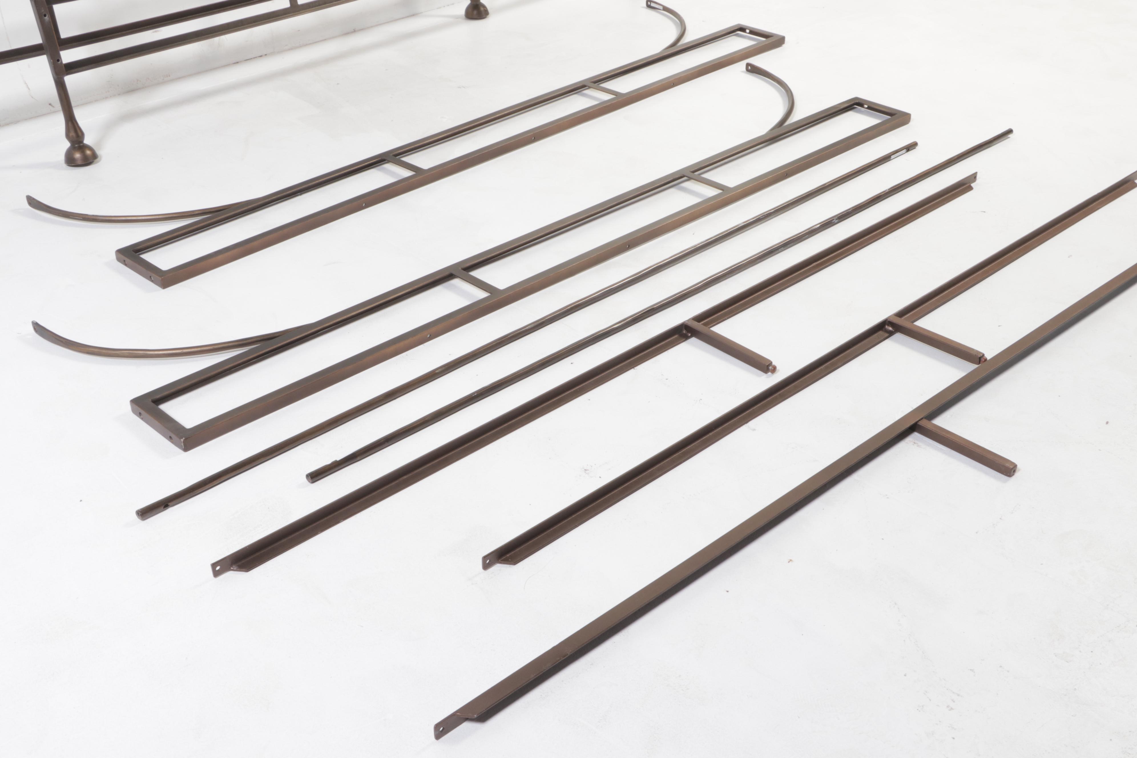 Mr. & Mrs. Howard for Sherrill Furniture "Tuscan" Bronzed Iron King Size Bed