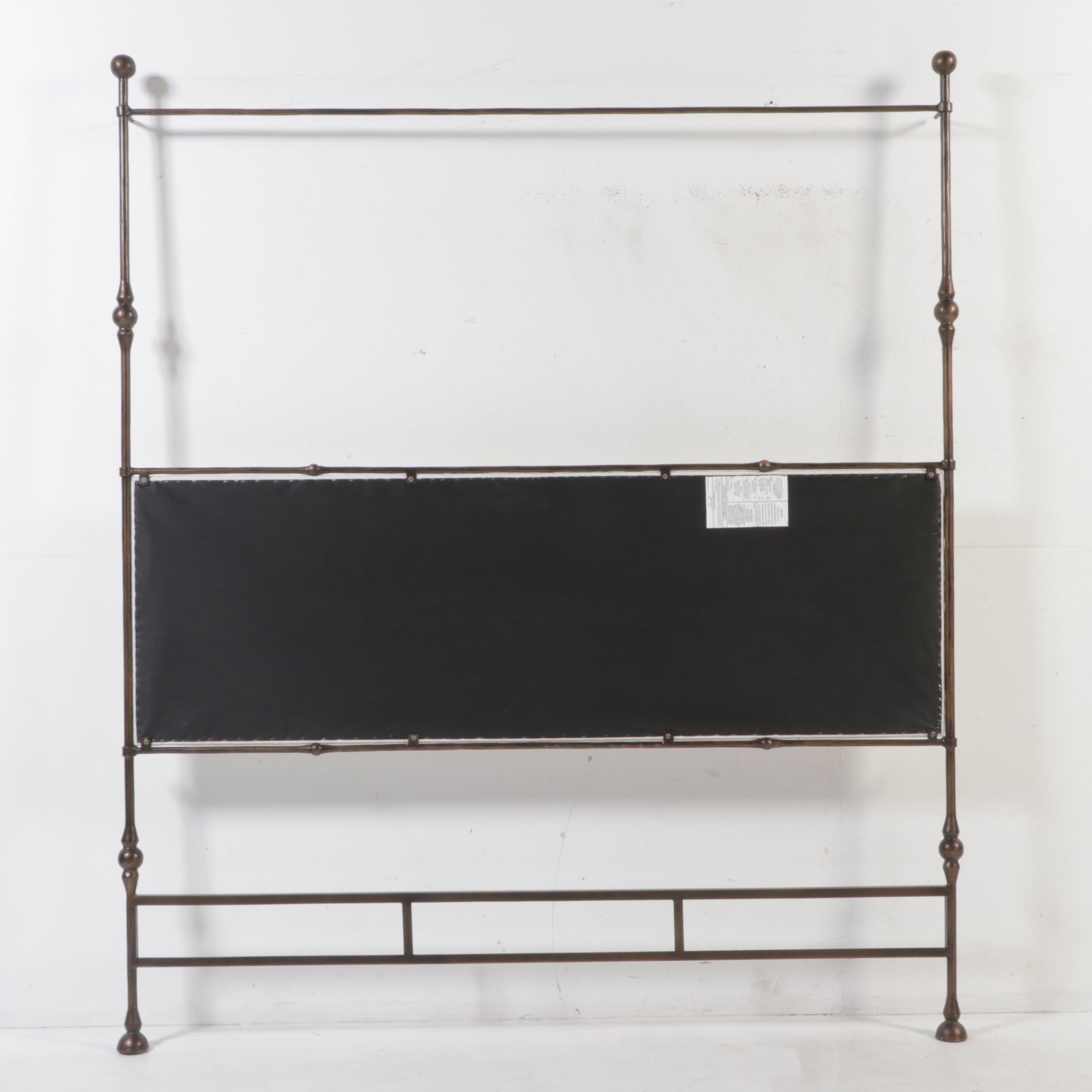 Mr. & Mrs. Howard for Sherrill Furniture "Tuscan" Bronzed Iron King Size Bed