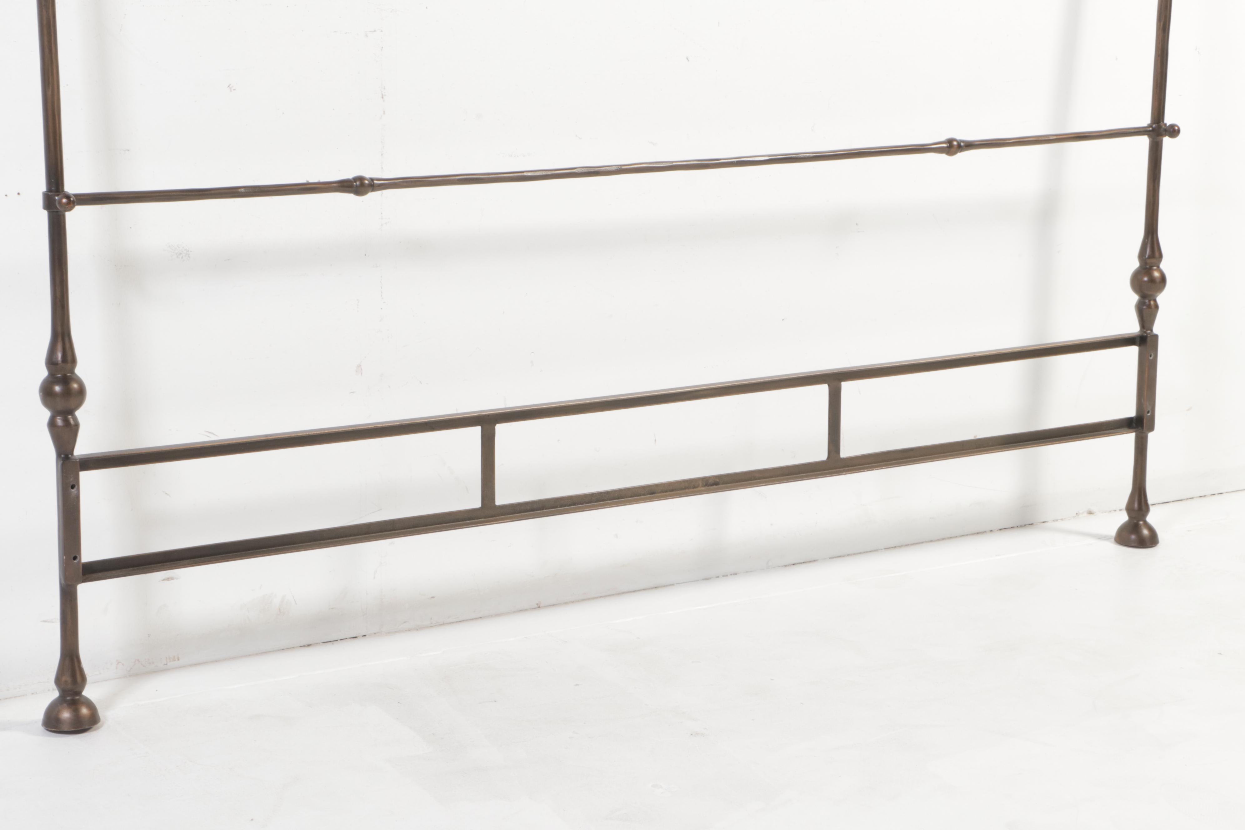 Mr. & Mrs. Howard for Sherrill Furniture "Tuscan" Bronzed Iron King Size Bed