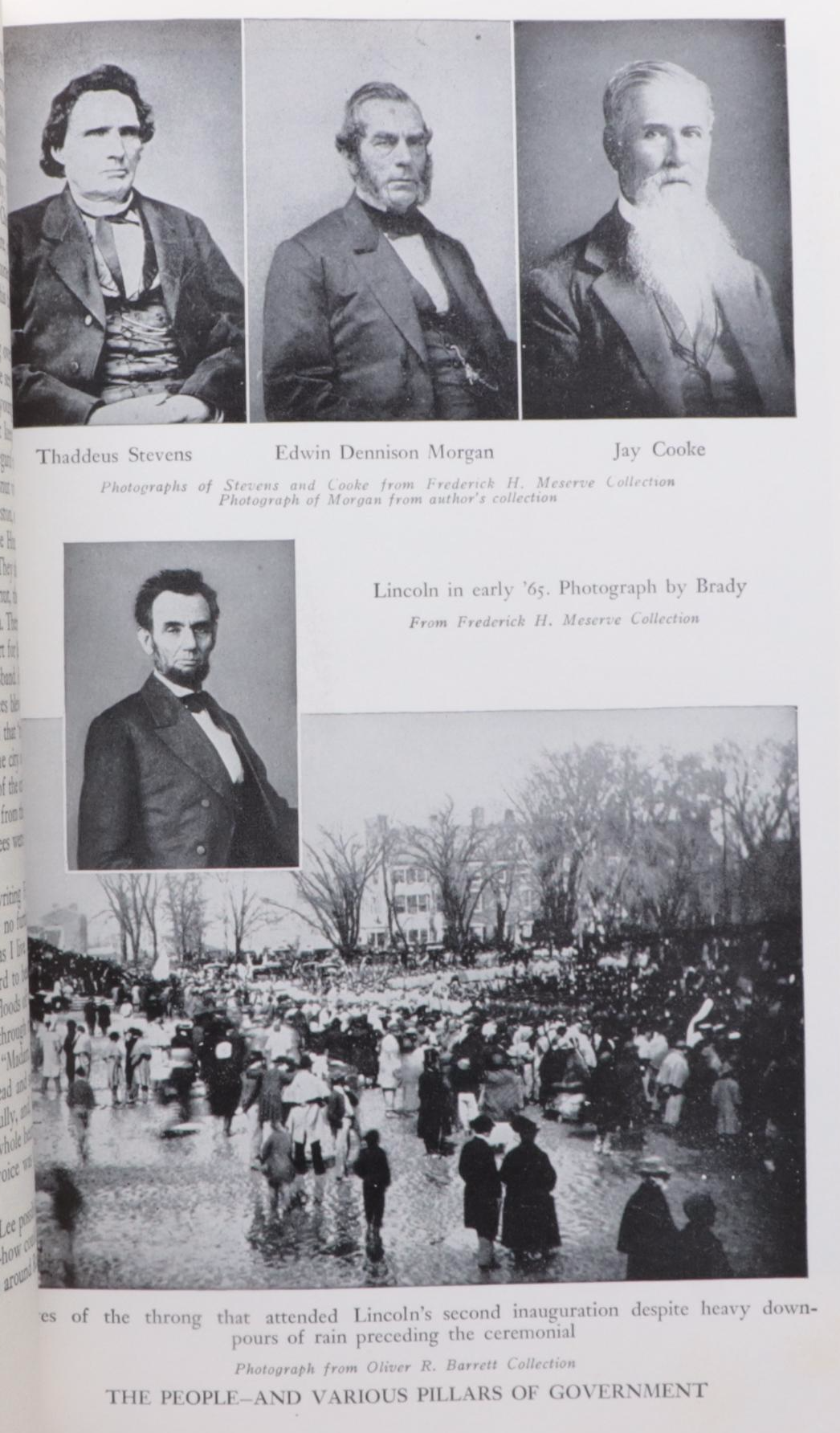 "Abraham Lincoln: The War Years" Four-Volume Set by Carl Sandburg