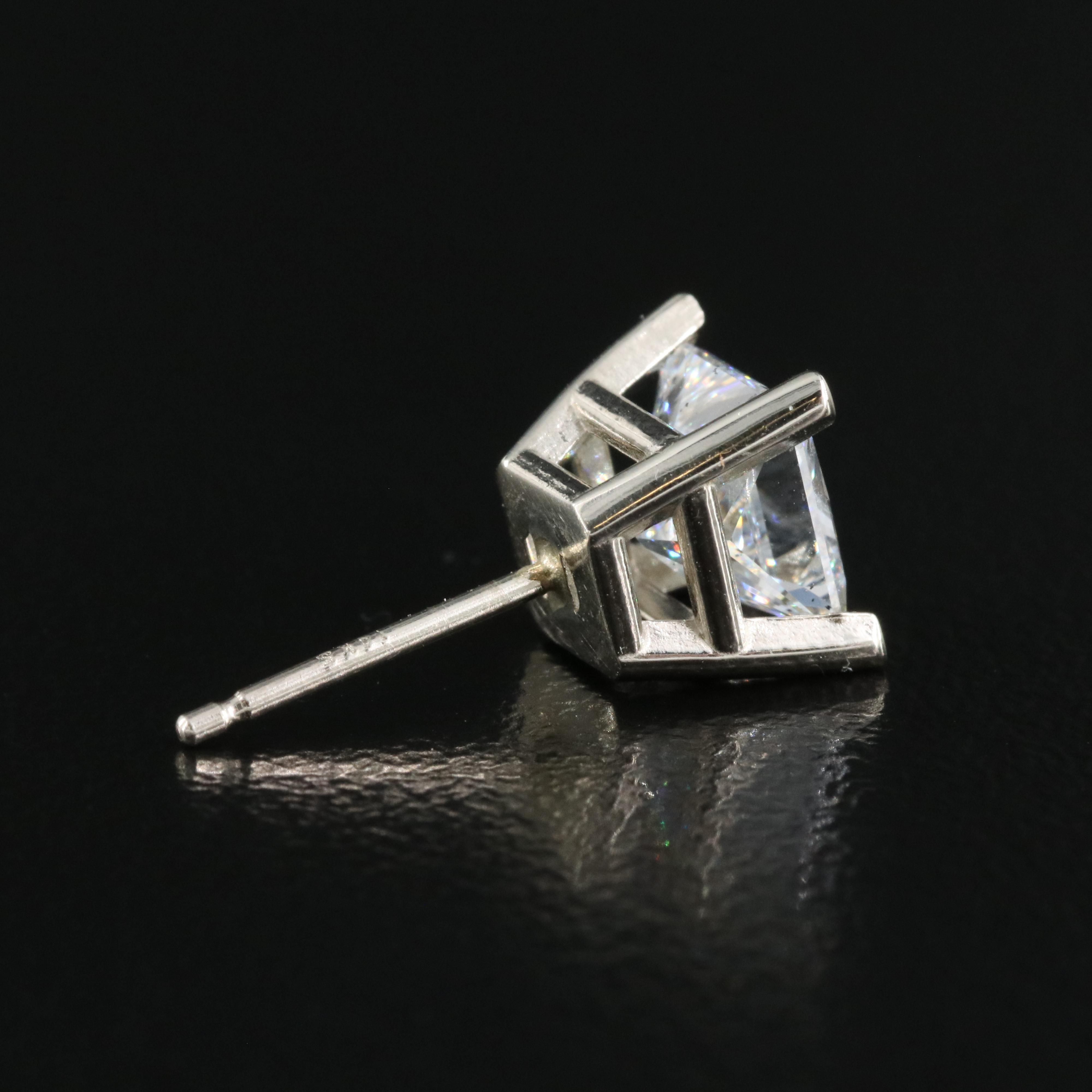 14K 2.37 CTW Lab Grown Diamond Stud Earrings with IGI Report