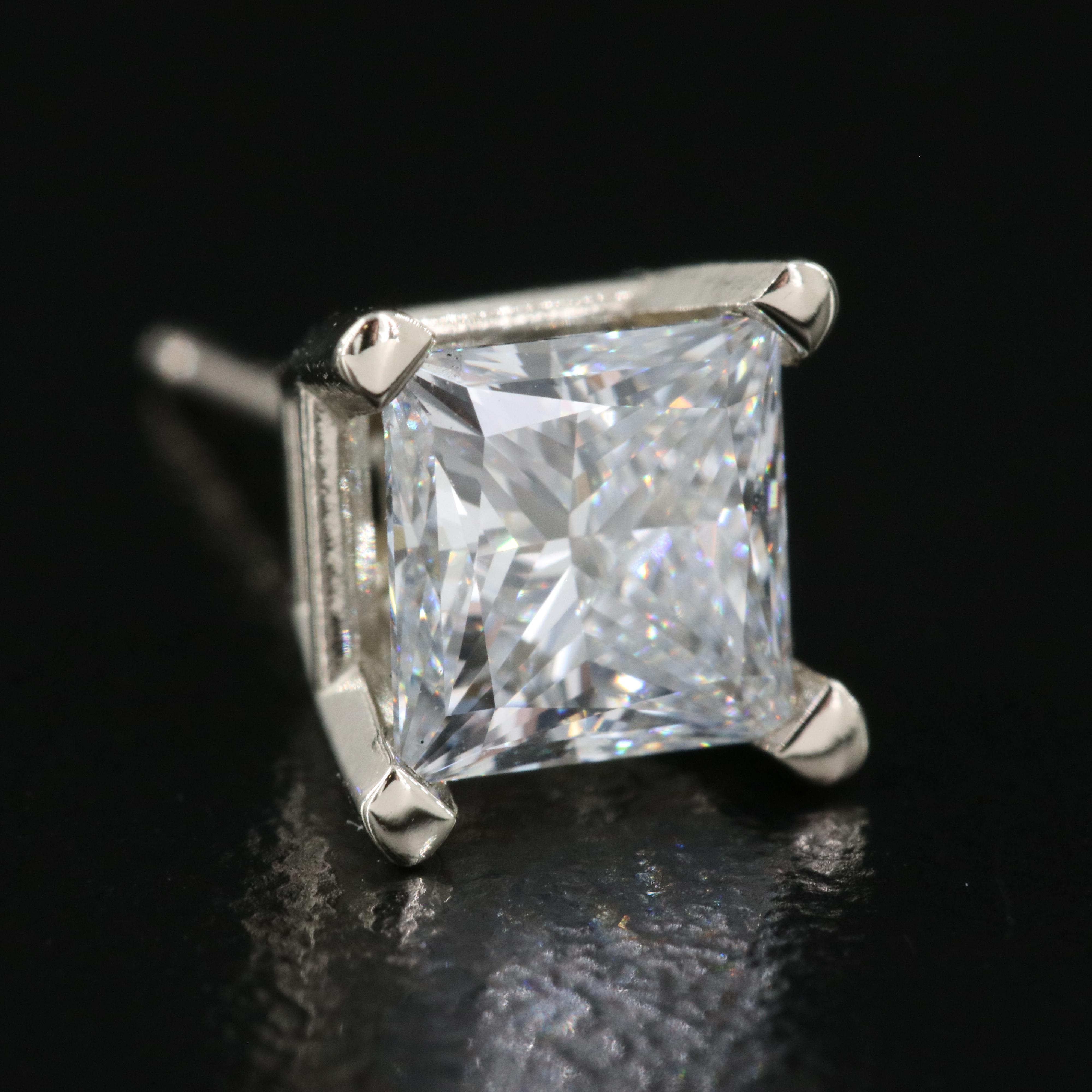 14K 2.37 CTW Lab Grown Diamond Stud Earrings with IGI Report