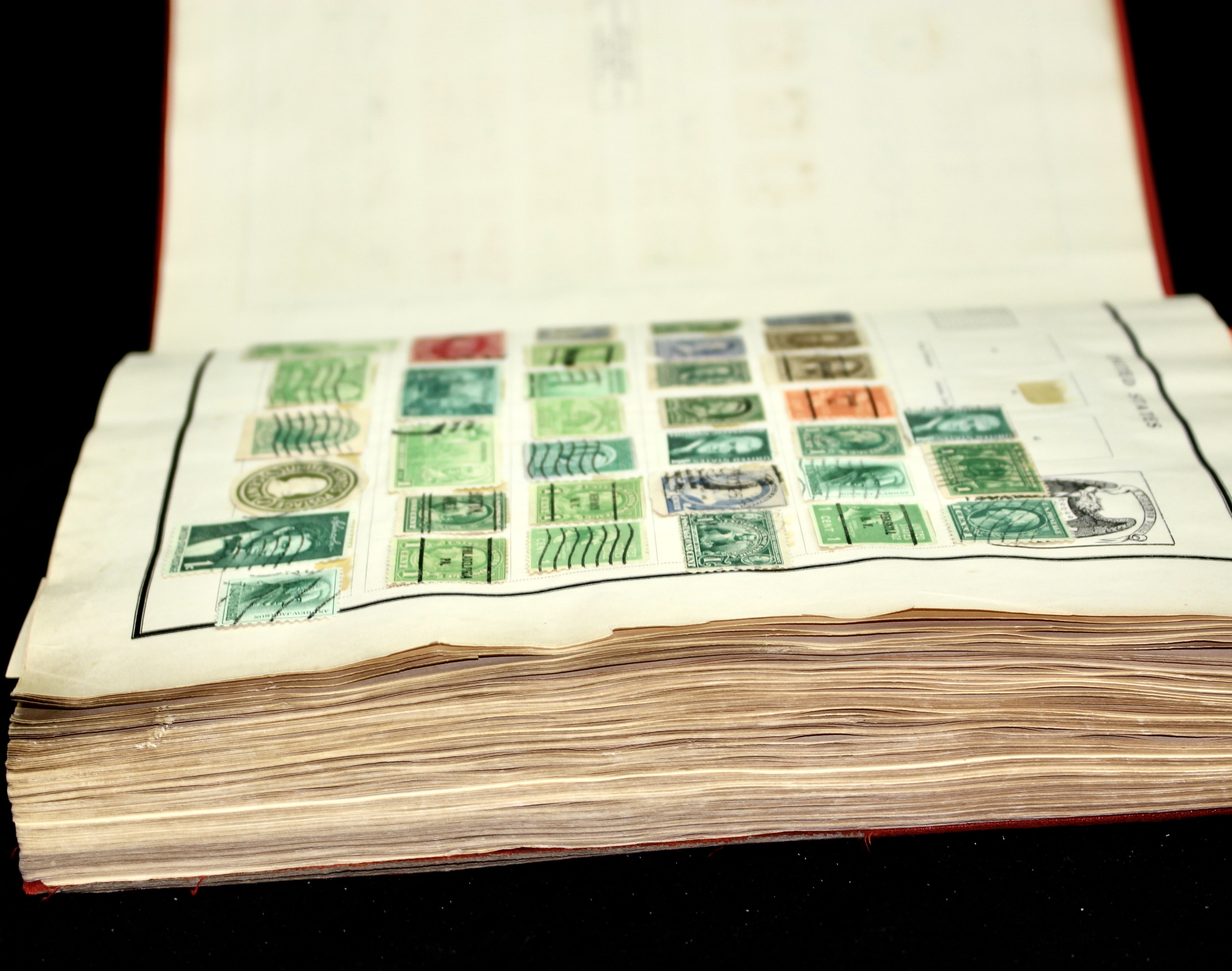 "Modern Postage Stamp Album" Collection