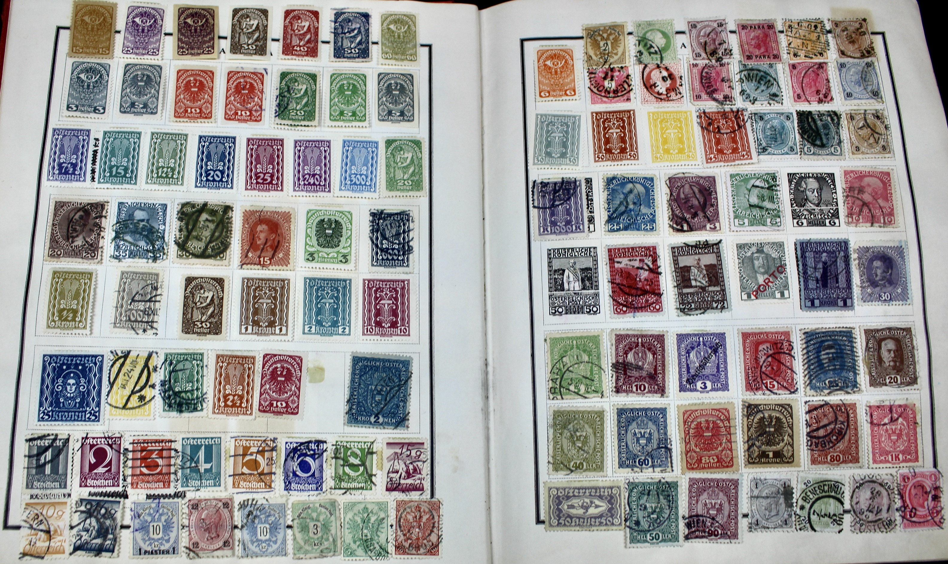 "Modern Postage Stamp Album" Collection