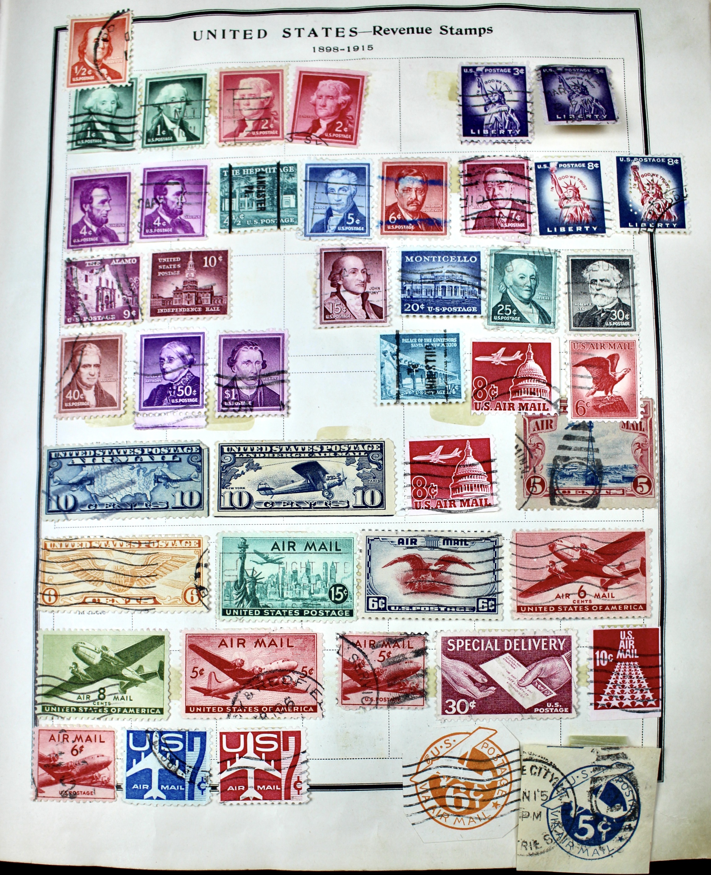 "Modern Postage Stamp Album" Collection