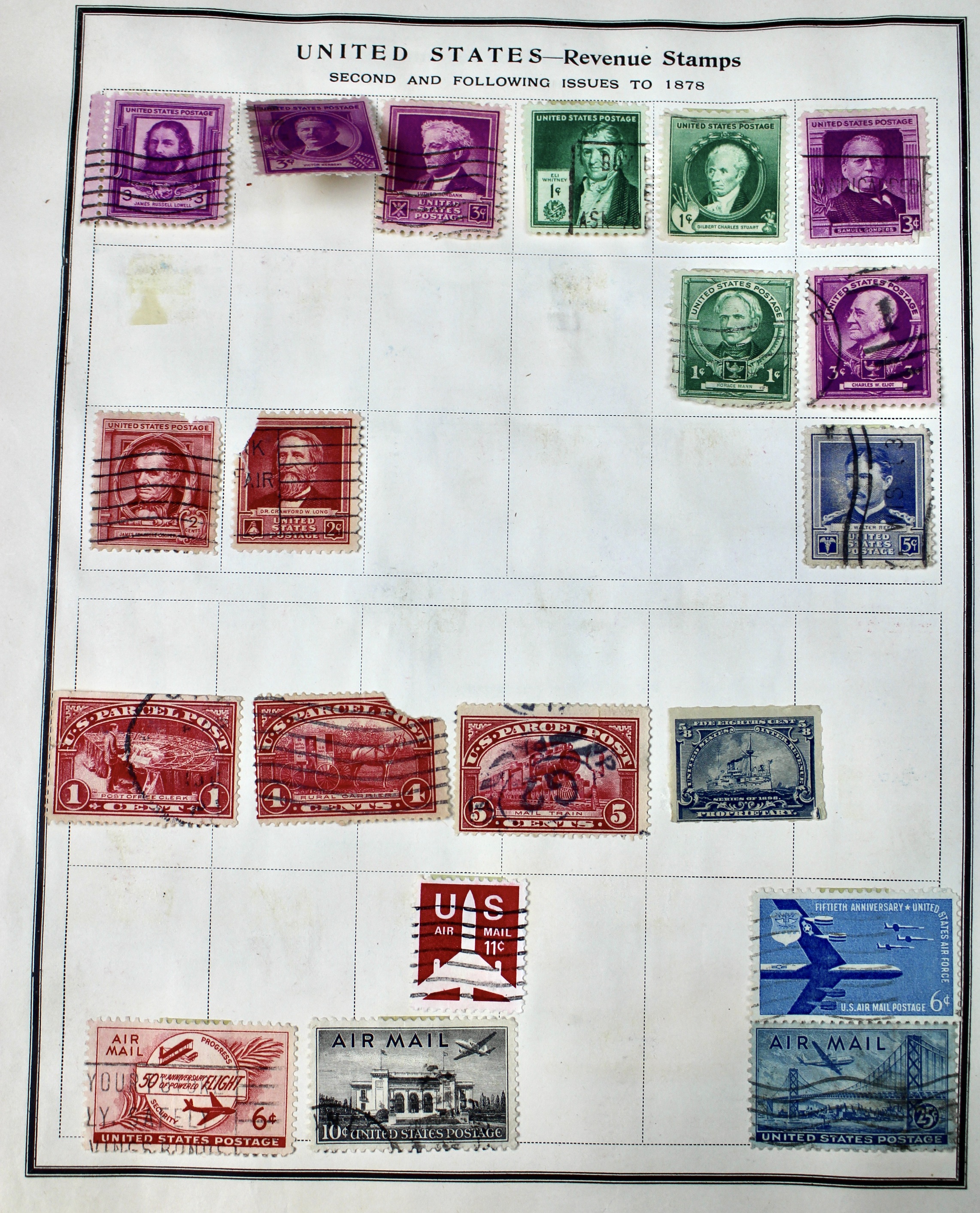 "Modern Postage Stamp Album" Collection