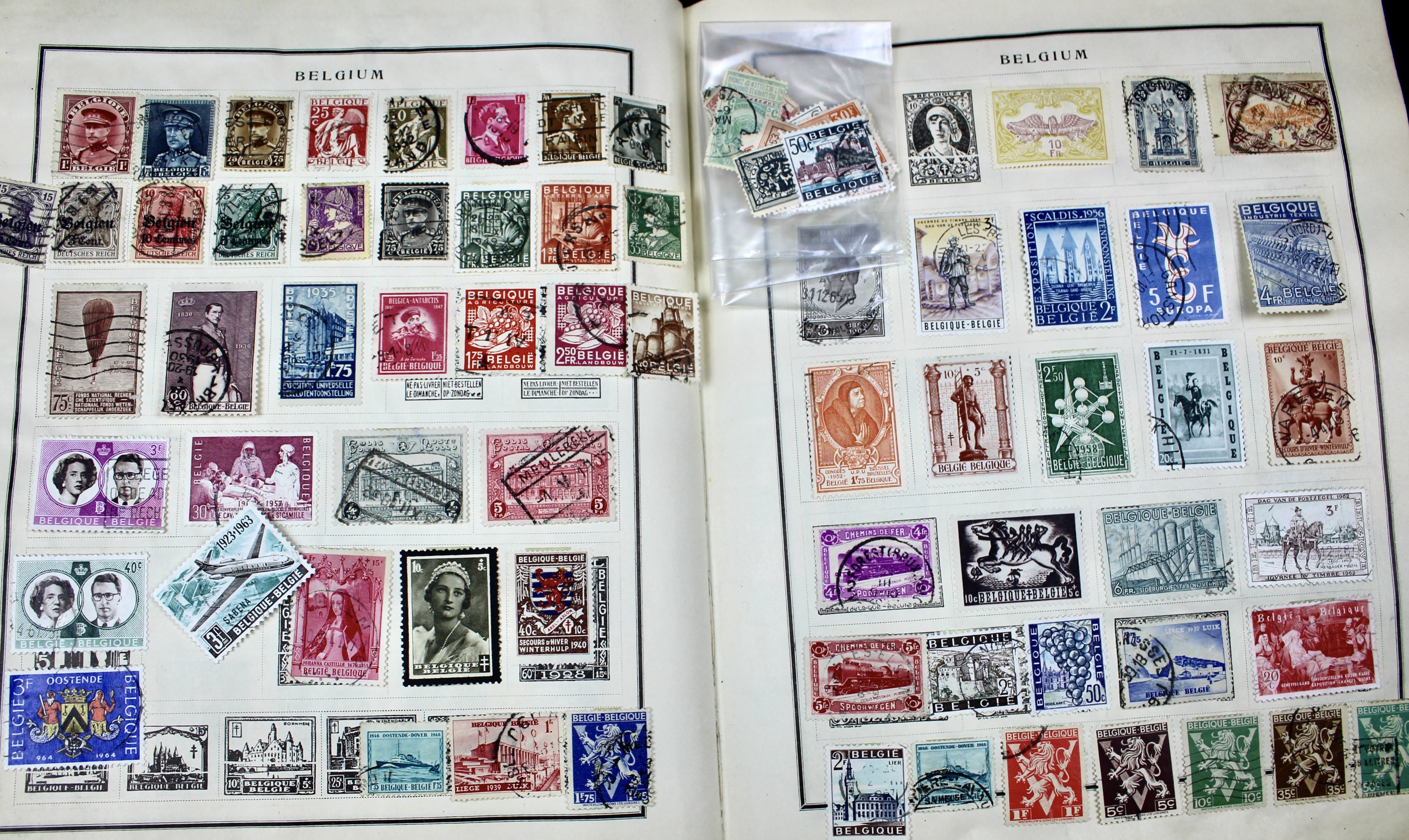 "Modern Postage Stamp Album" Collection