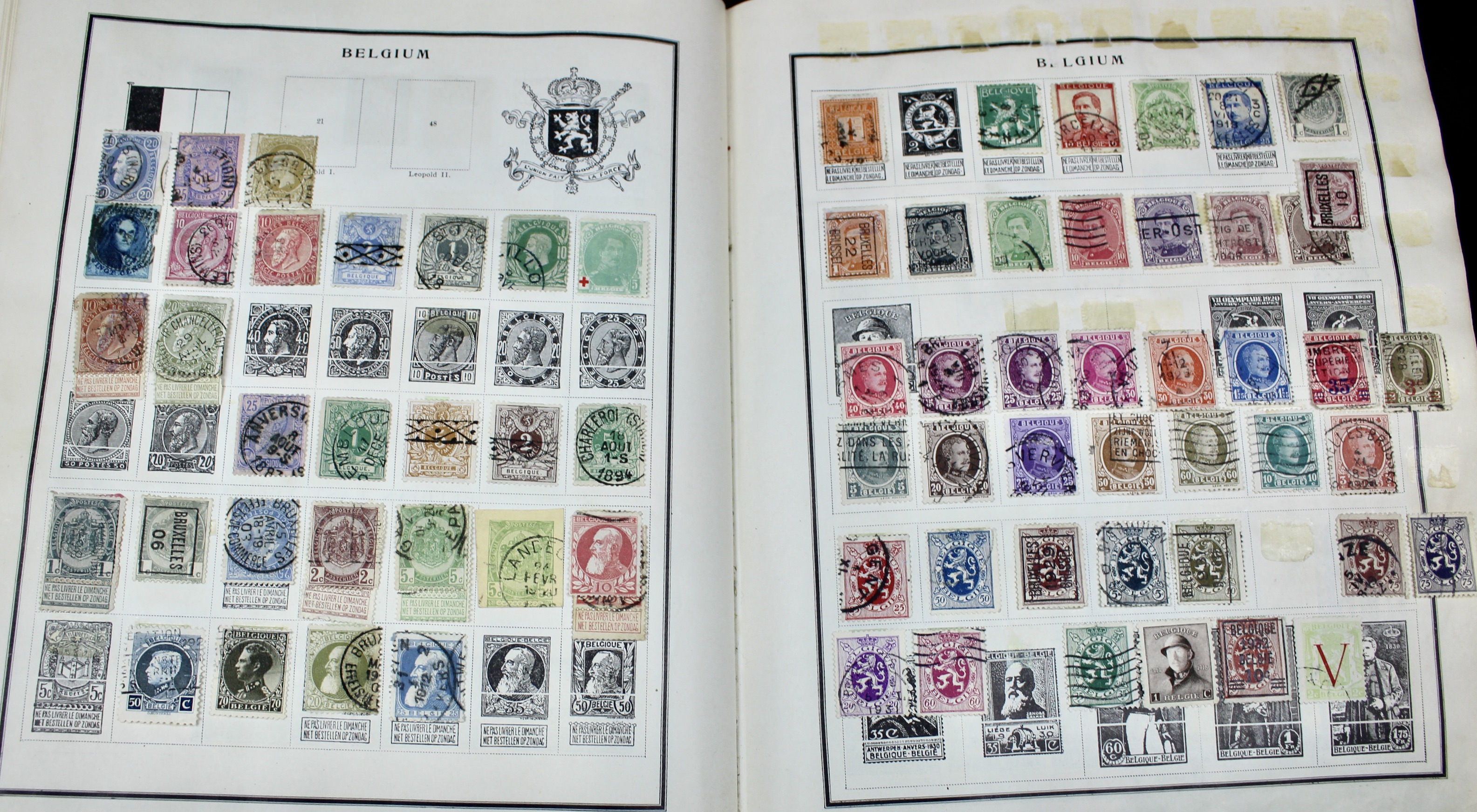 "Modern Postage Stamp Album" Collection