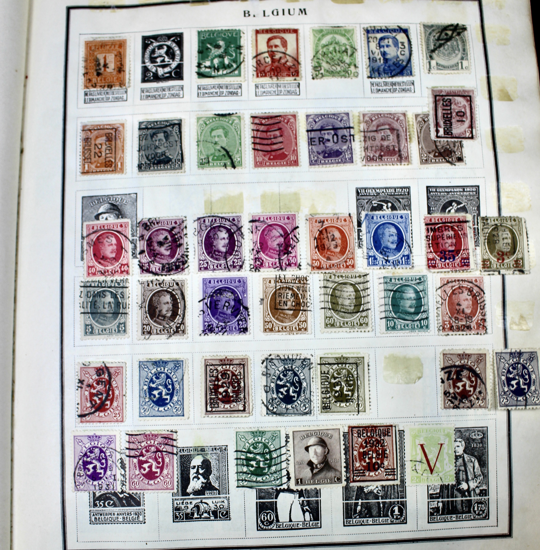 "Modern Postage Stamp Album" Collection