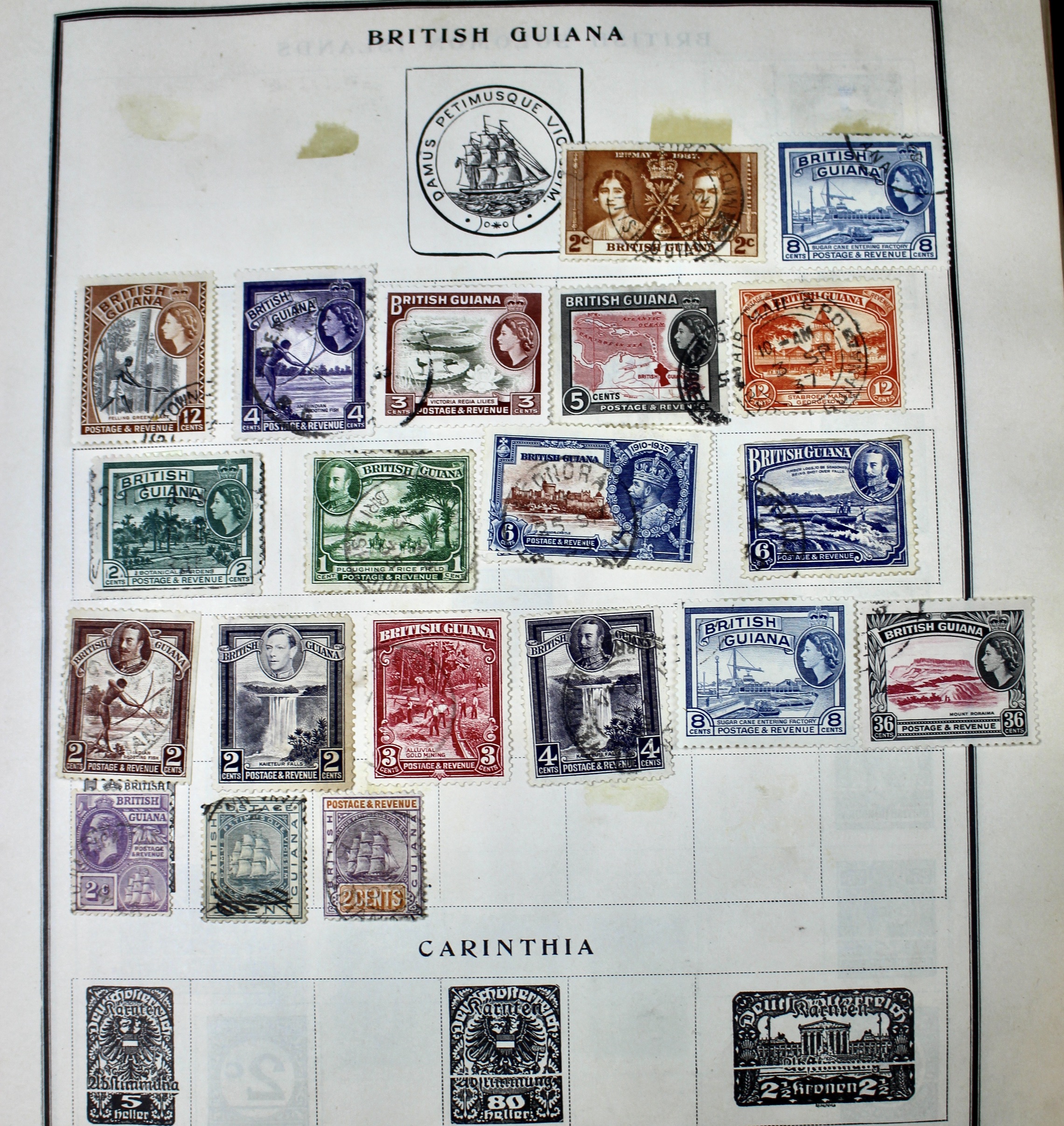 "Modern Postage Stamp Album" Collection