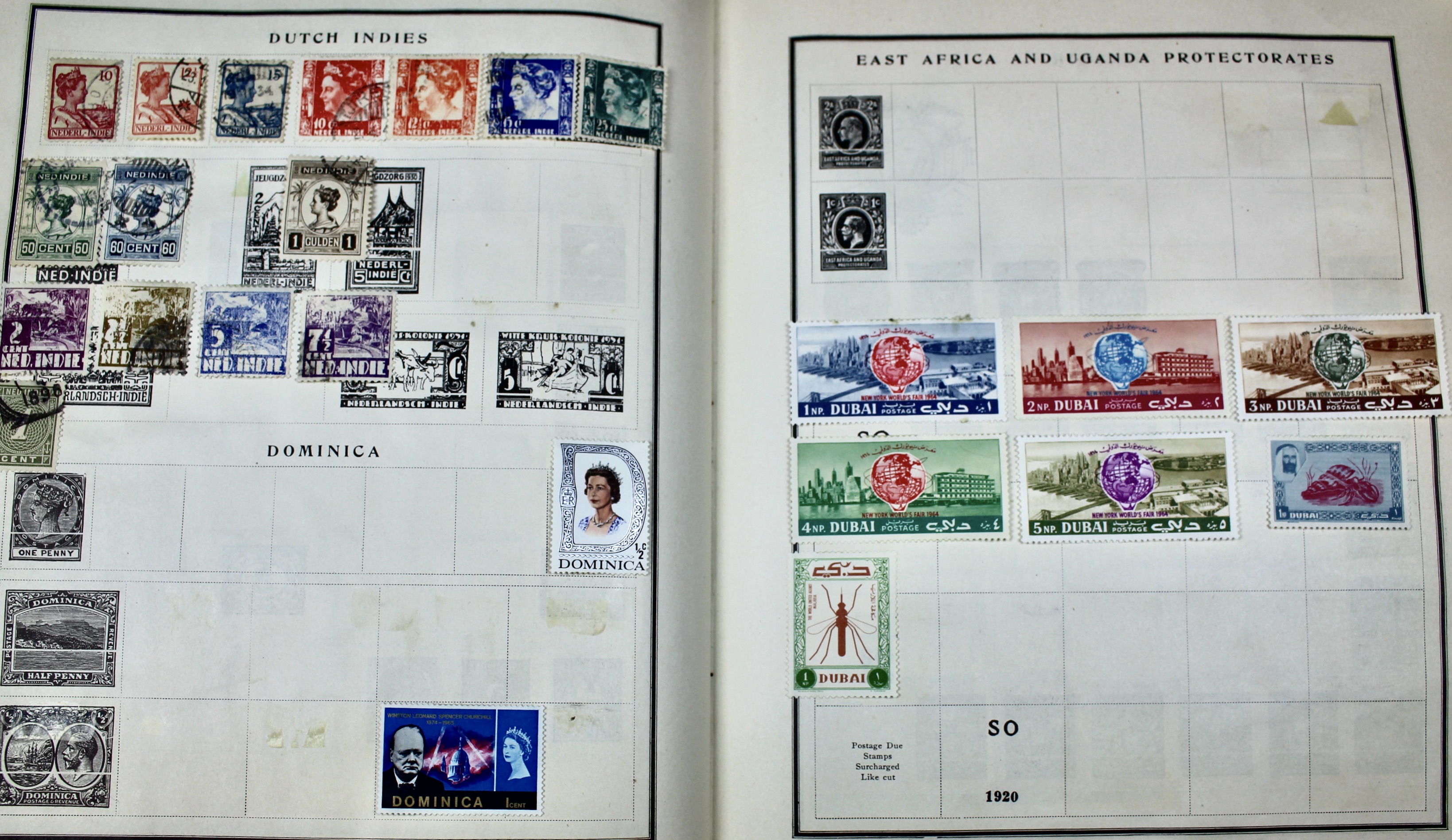 "Modern Postage Stamp Album" Collection