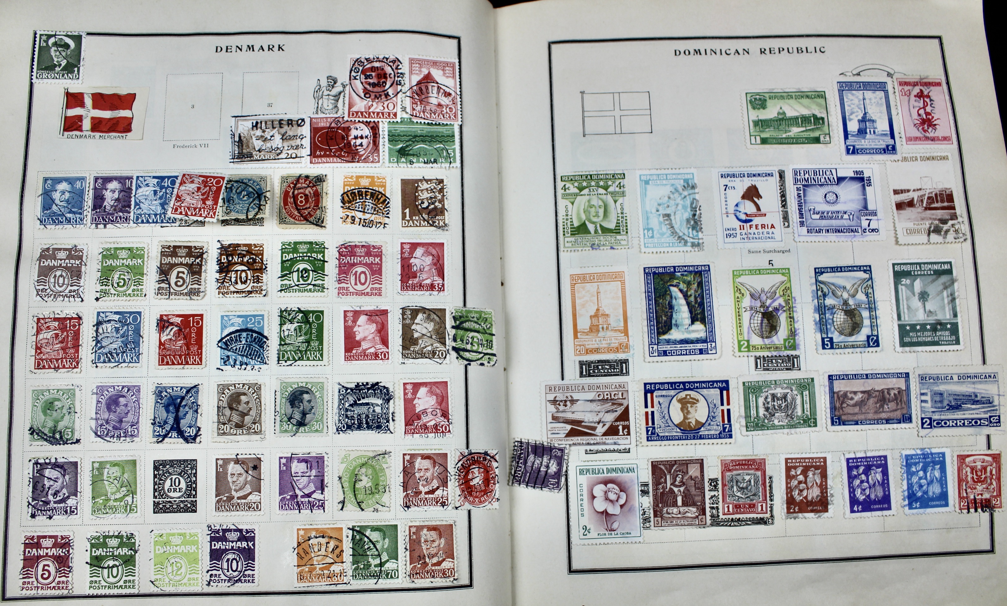 "Modern Postage Stamp Album" Collection