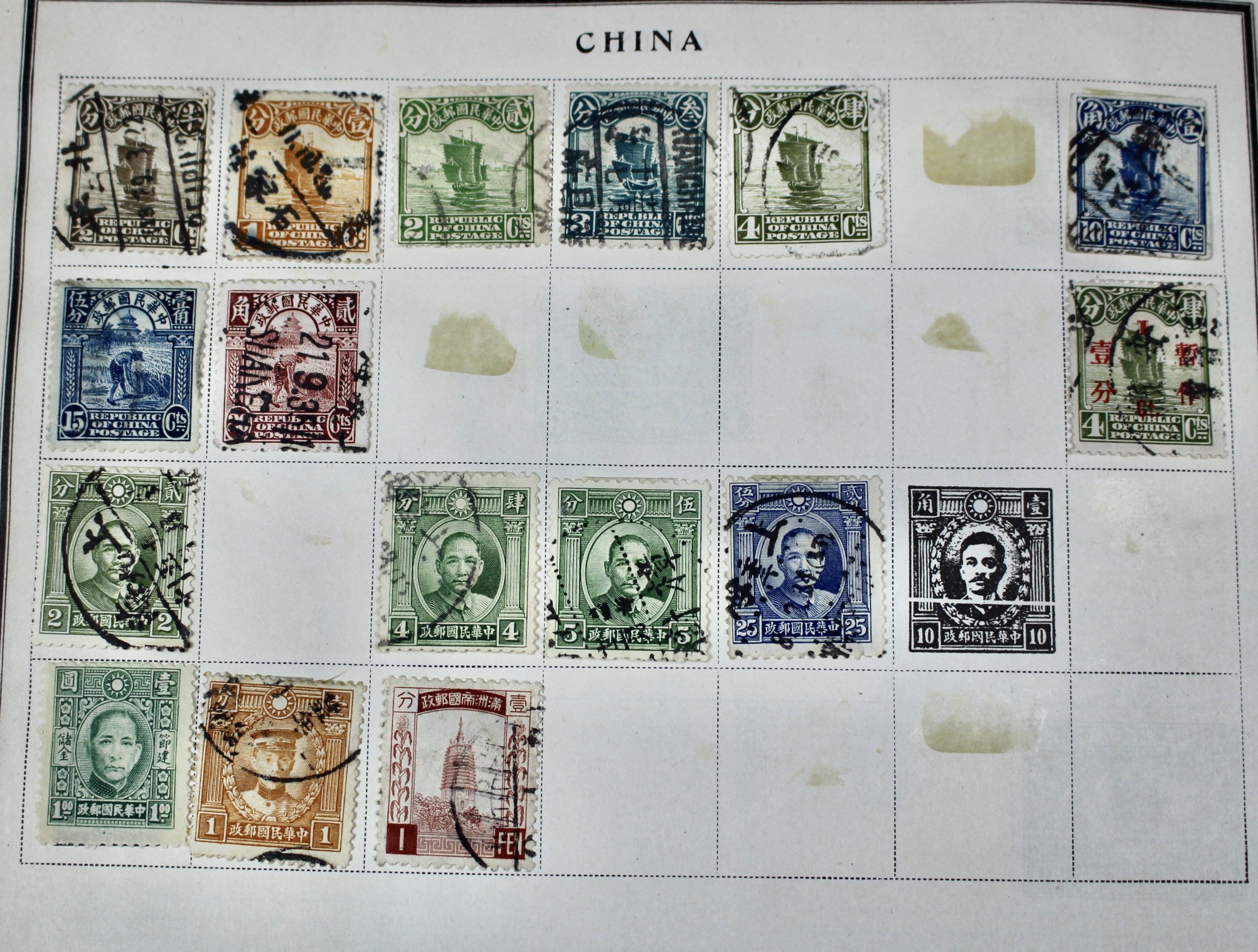 "Modern Postage Stamp Album" Collection