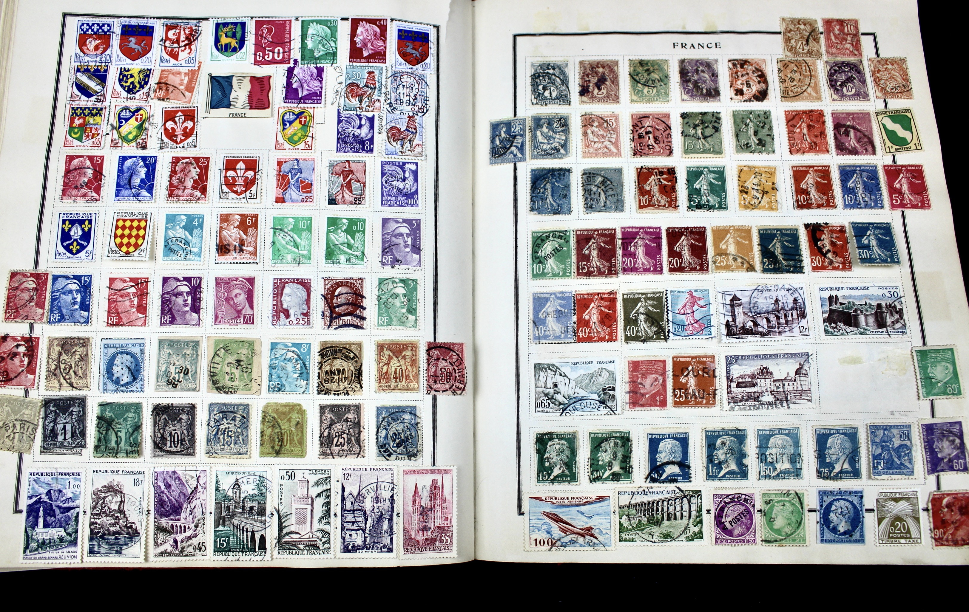 "Modern Postage Stamp Album" Collection