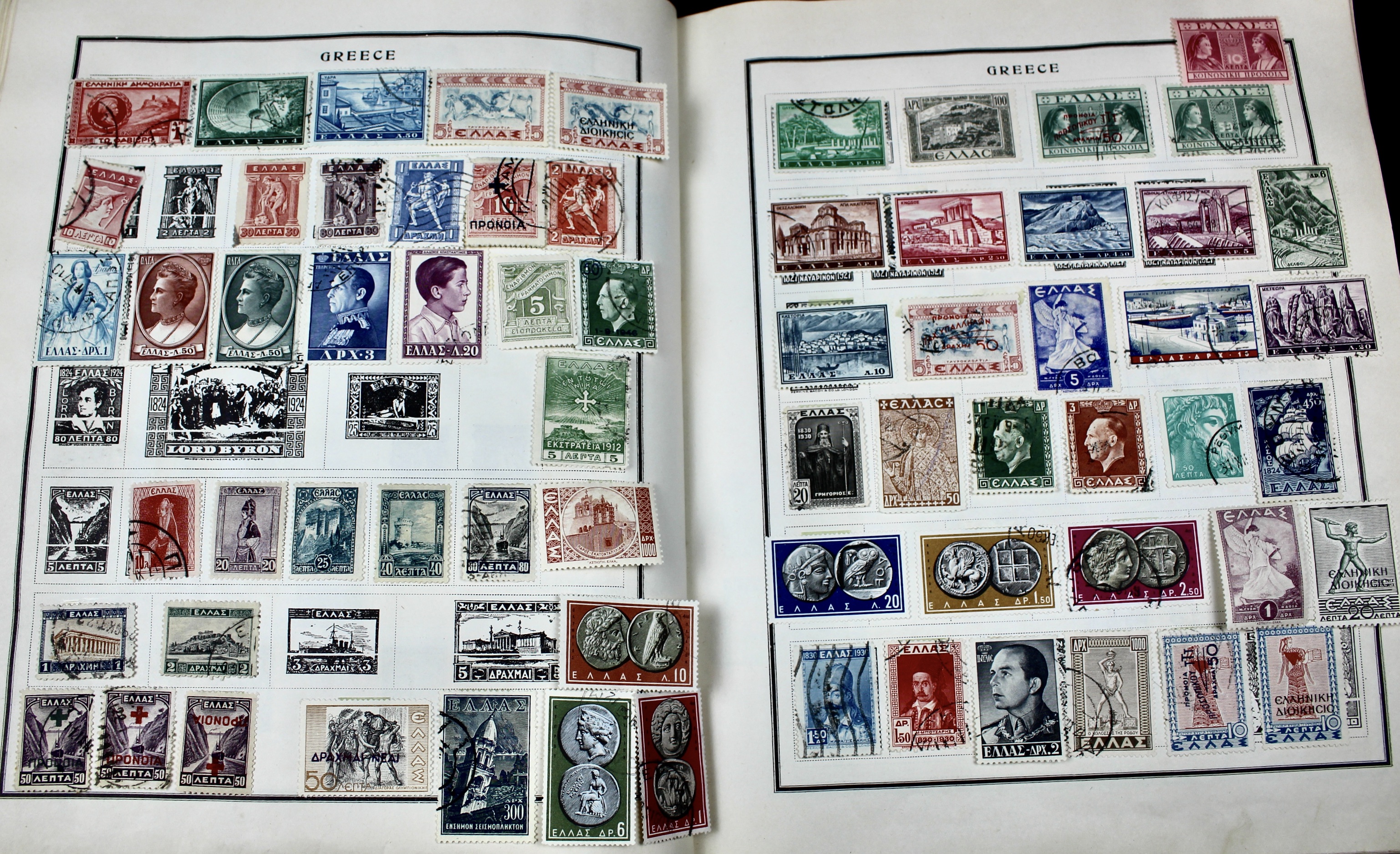 "Modern Postage Stamp Album" Collection