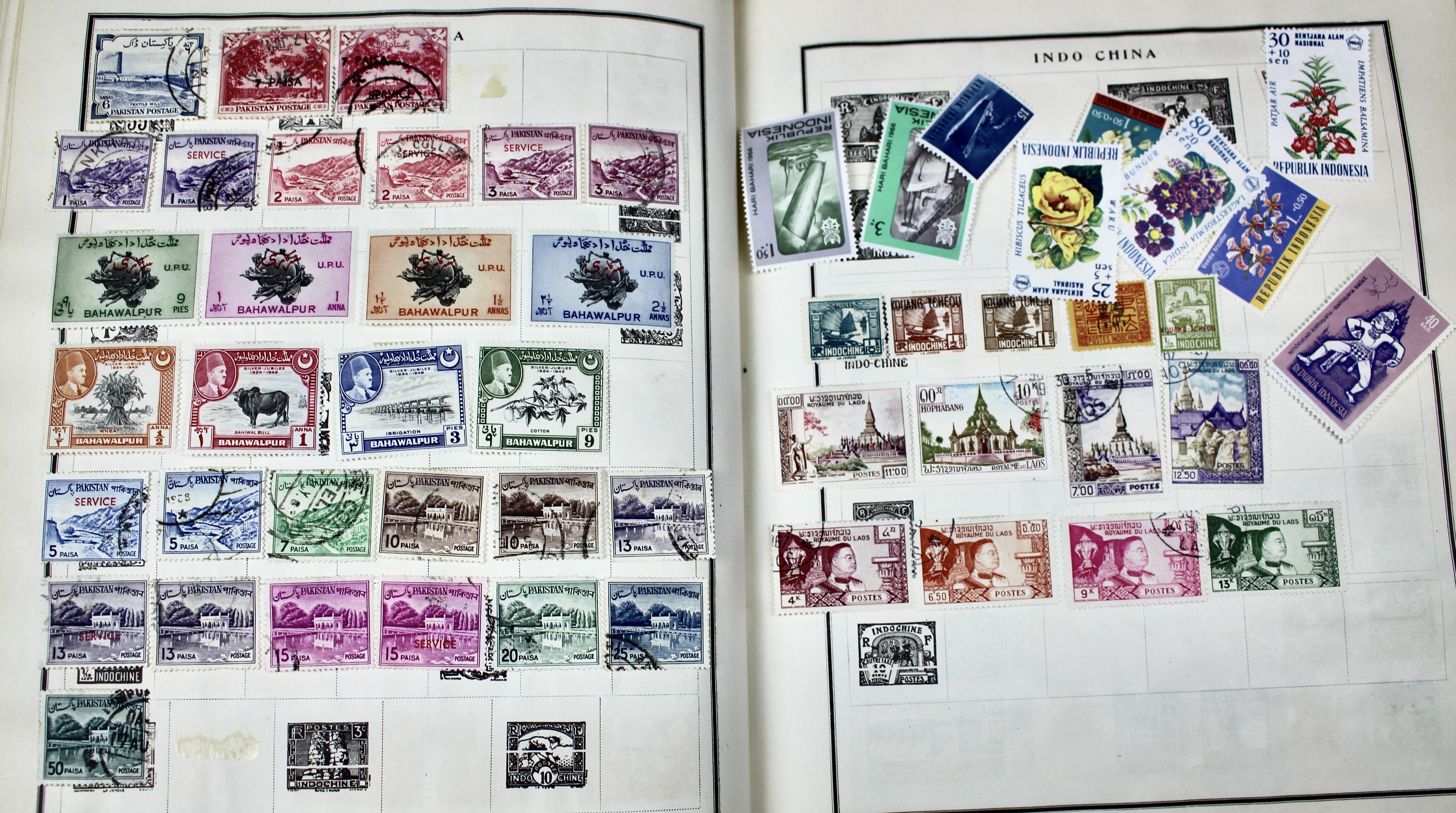 "Modern Postage Stamp Album" Collection