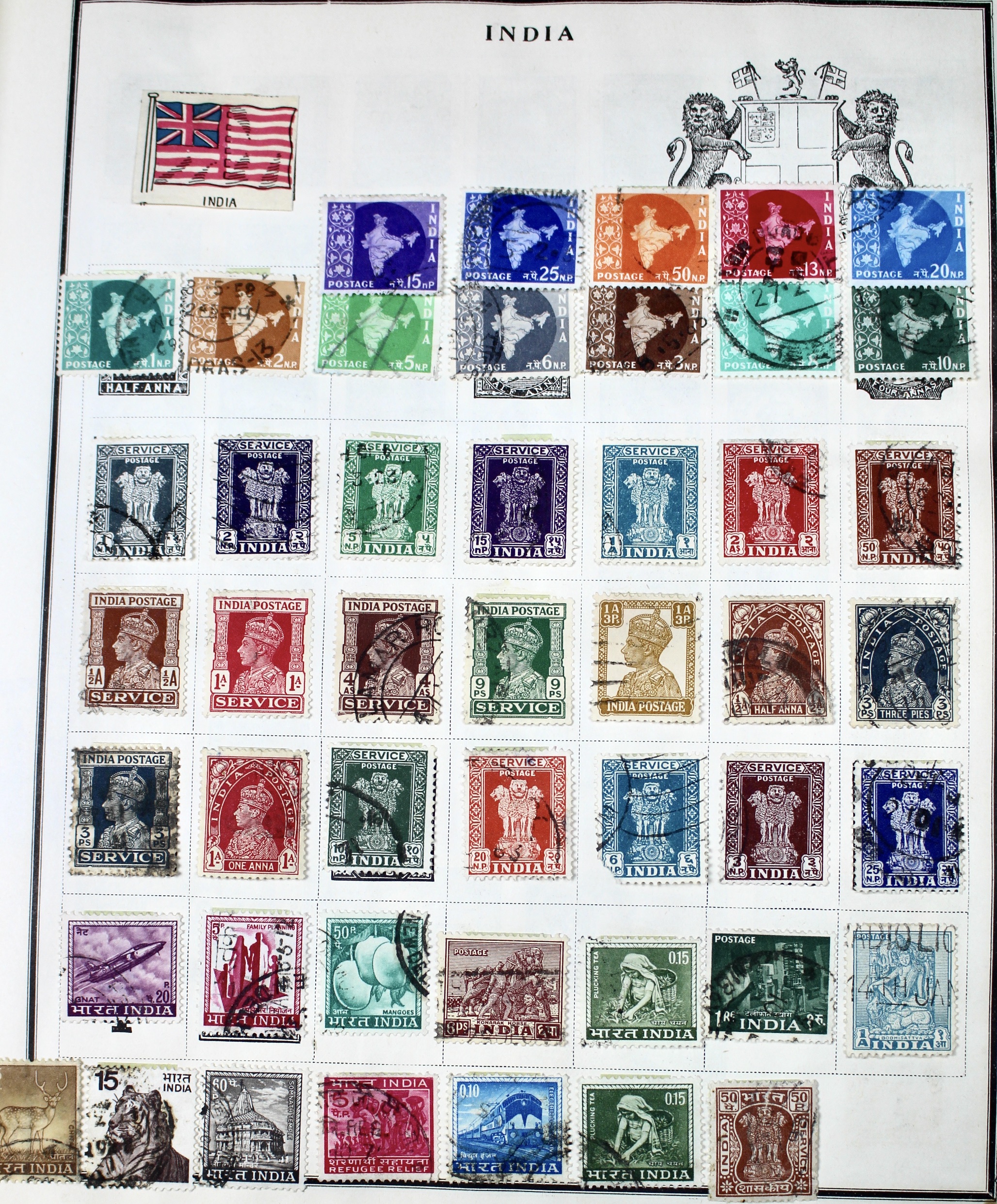 "Modern Postage Stamp Album" Collection