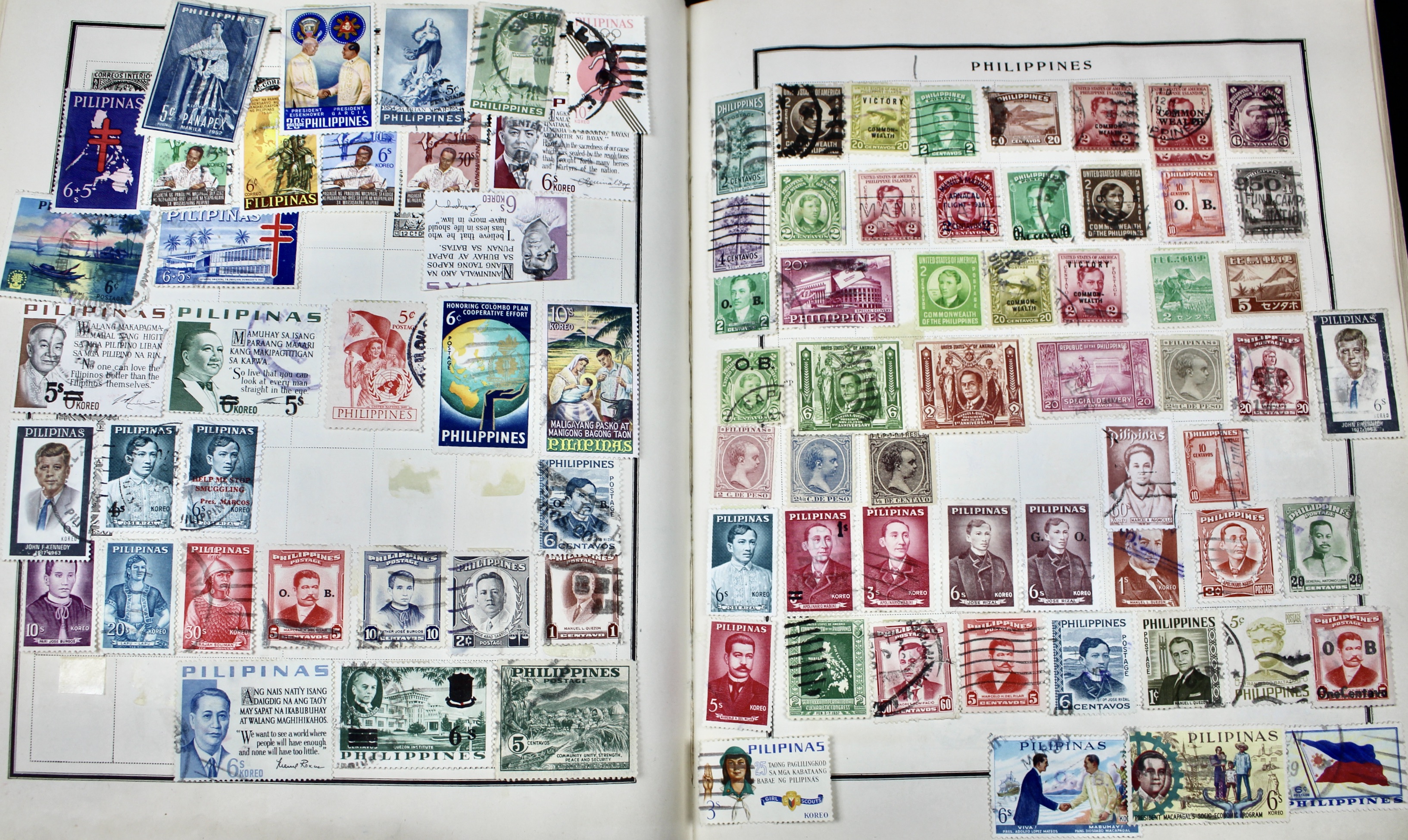 "Modern Postage Stamp Album" Collection