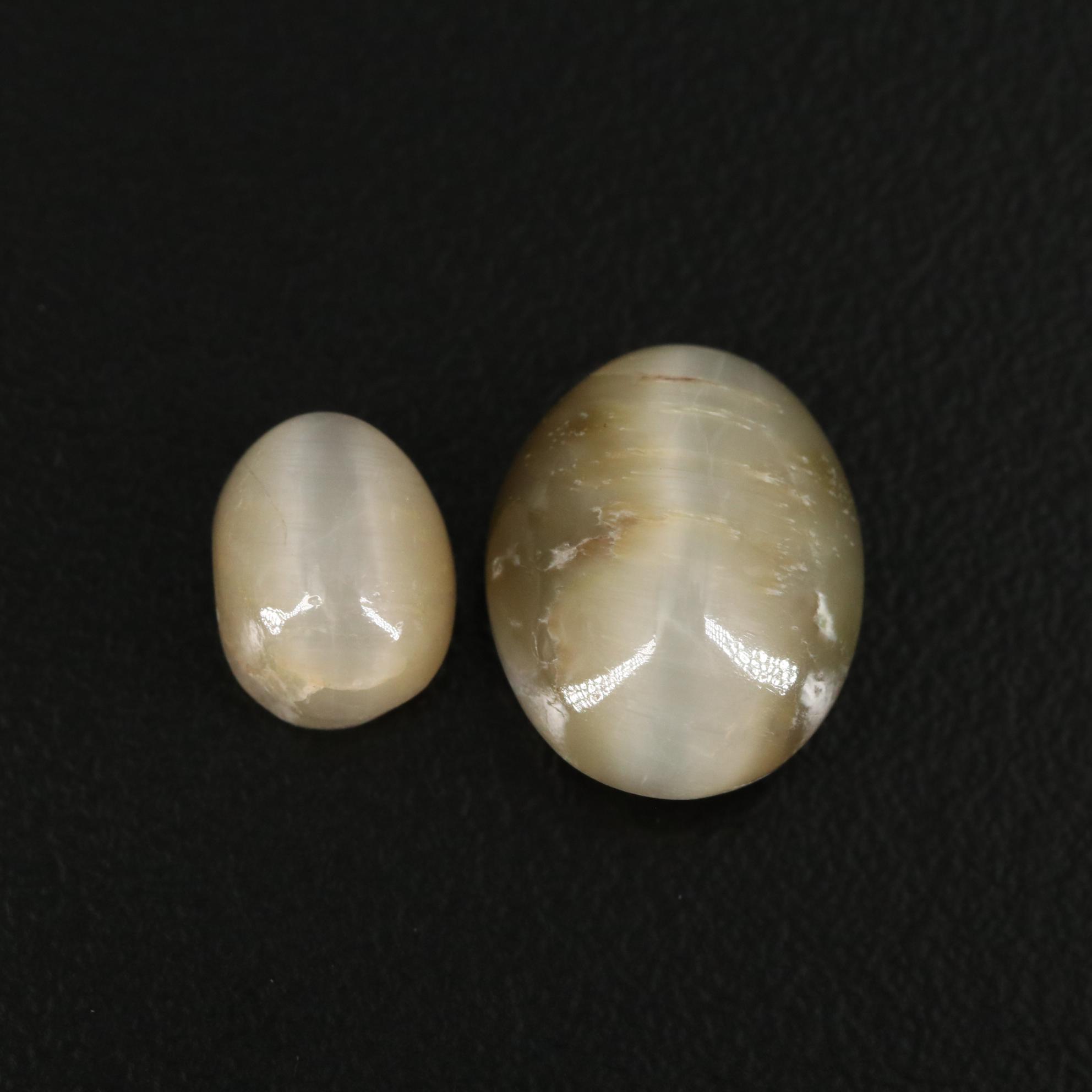 Loose 6.15 CTW Cat's Eye Quartz