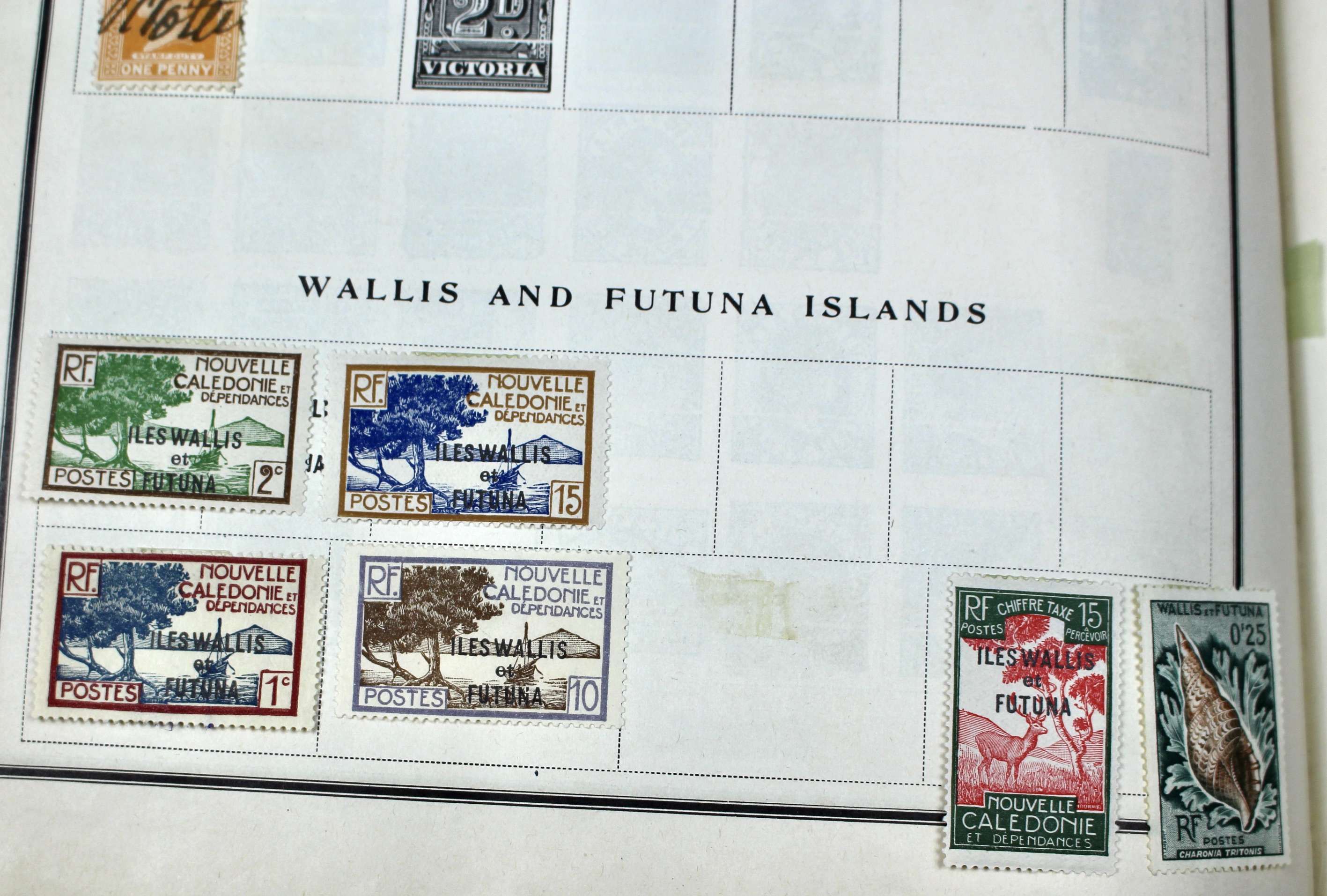 "Modern Postage Stamp Album" Collection