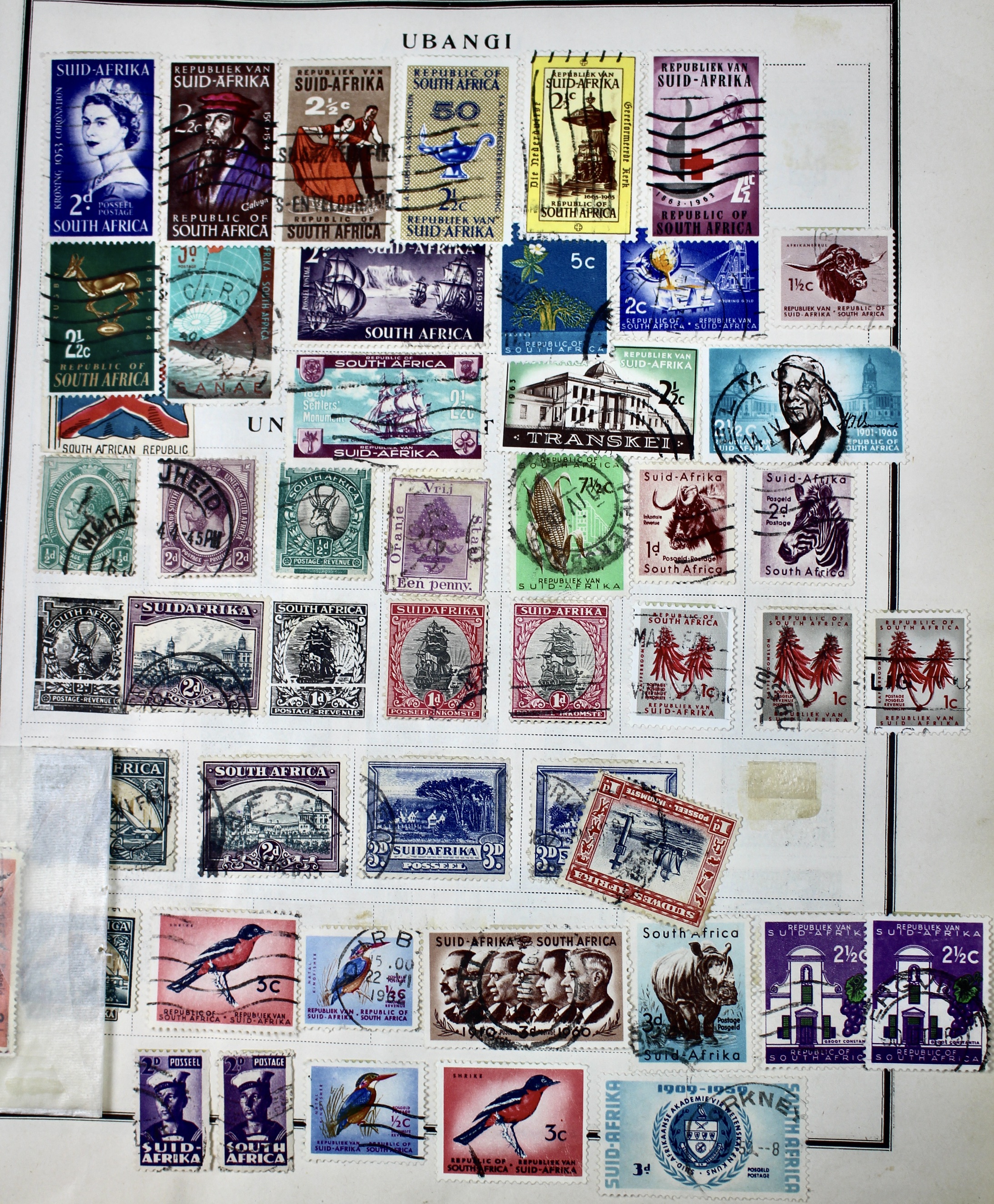 "Modern Postage Stamp Album" Collection