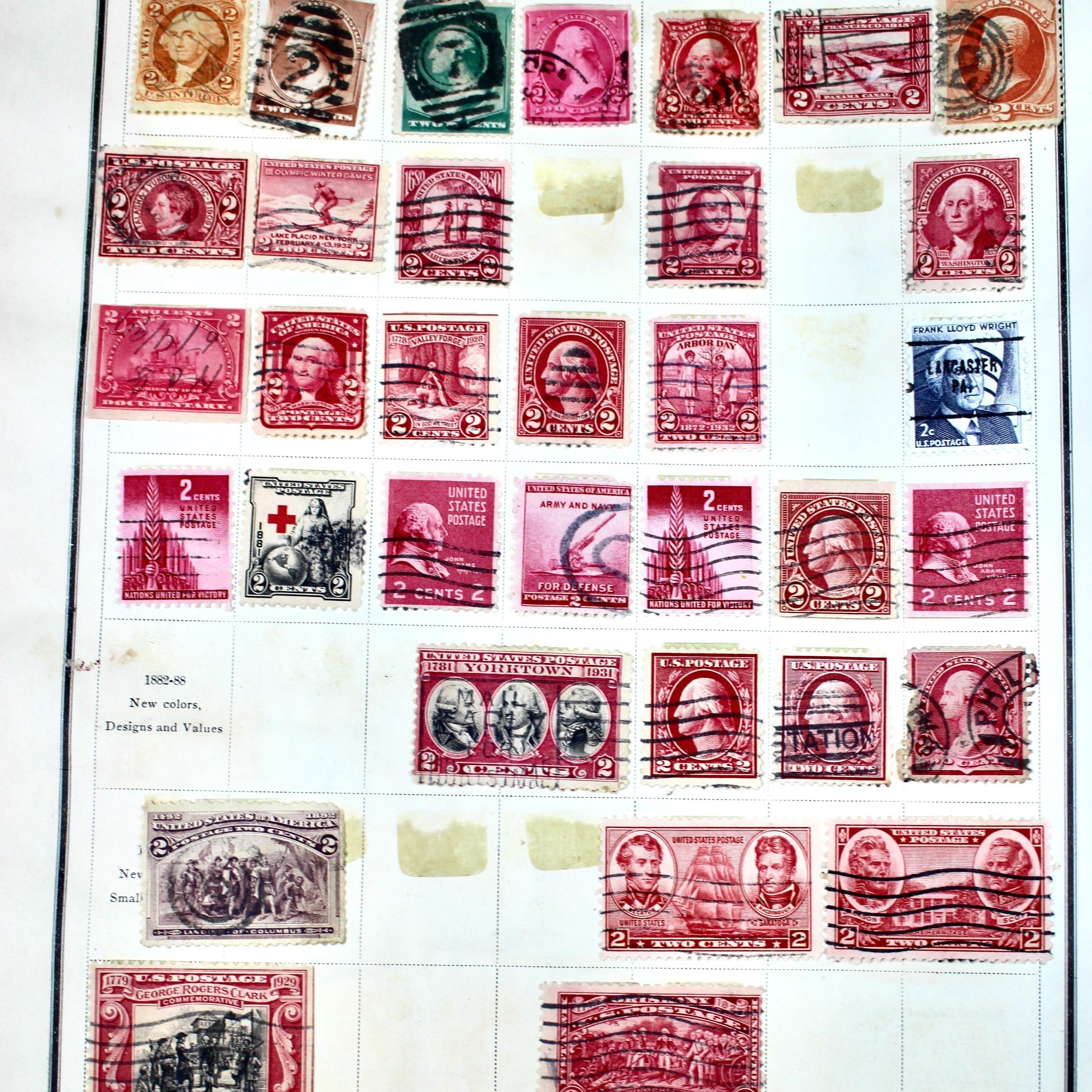 "Modern Postage Stamp Album" Collection