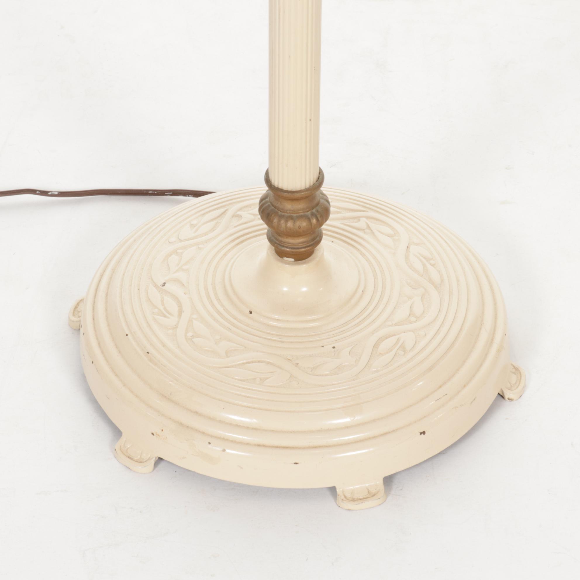 Aladdin Lamp Co. Candelabras Torchiere Floor Lamp, Mid-20th Century