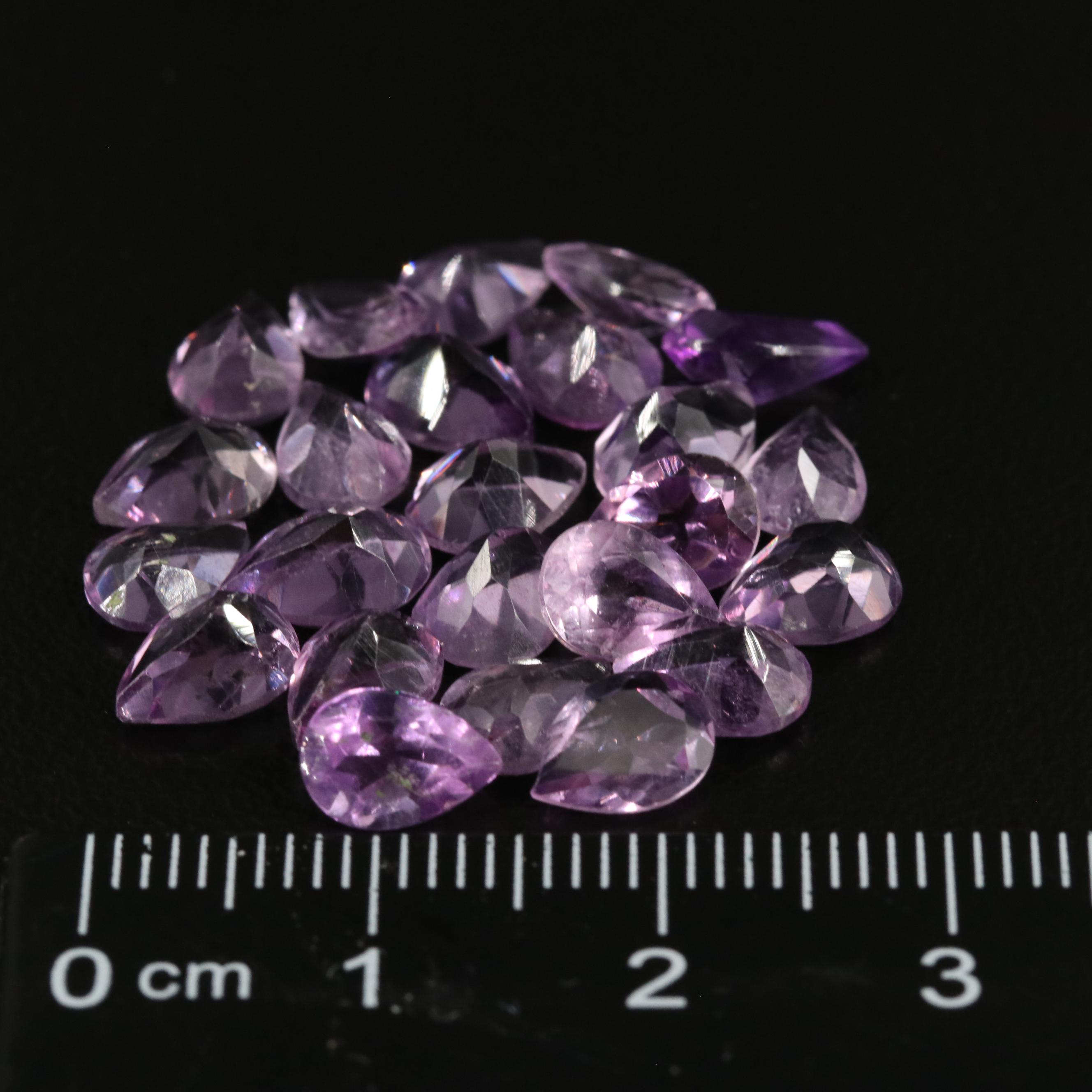 Loose 15.67 CTW Amethyst Lot