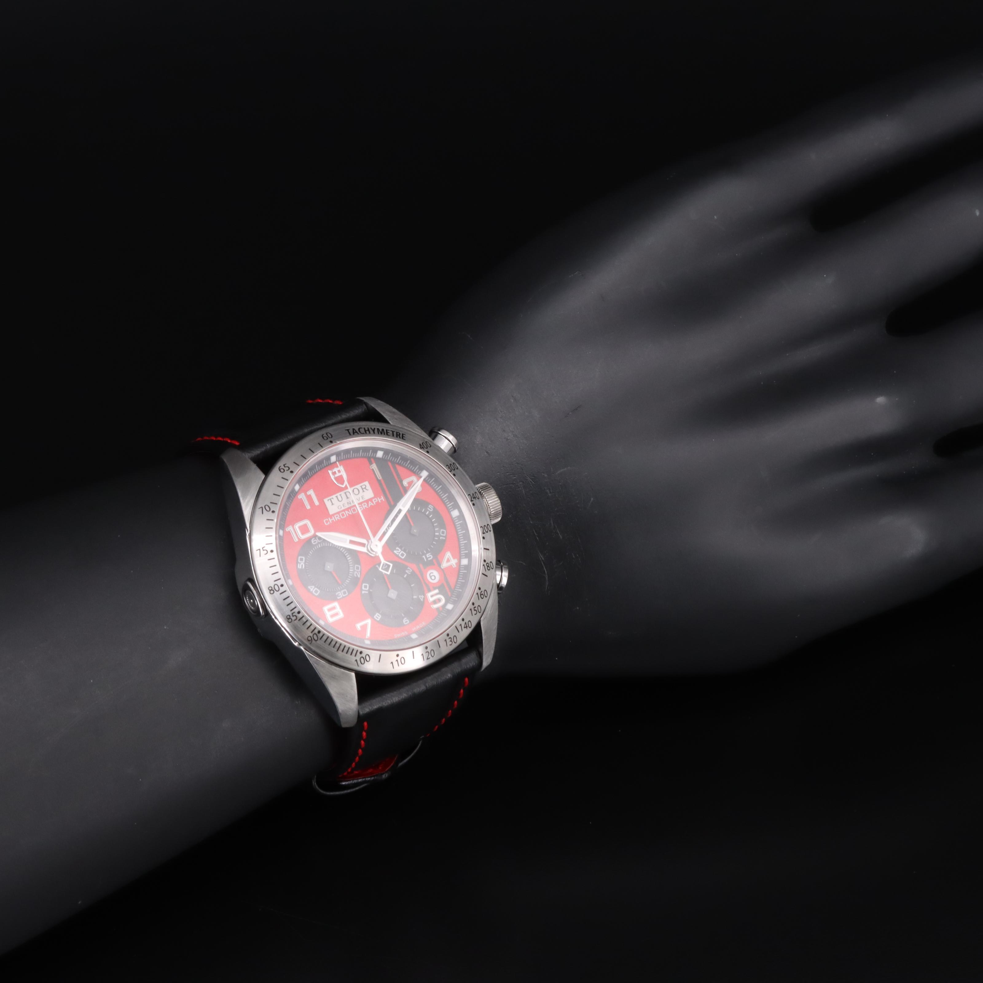 Tudor Fastrider Chronograph Ducati Red Automatic Watch