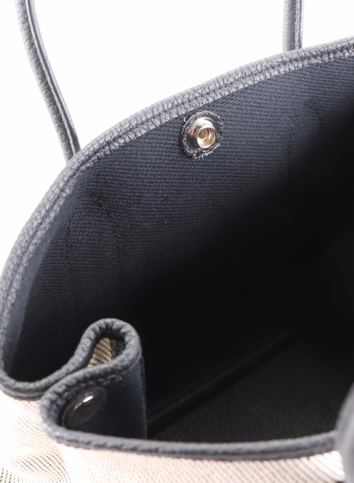 Hermès Garden Party 30 Tote Bag in Canvas and Leather