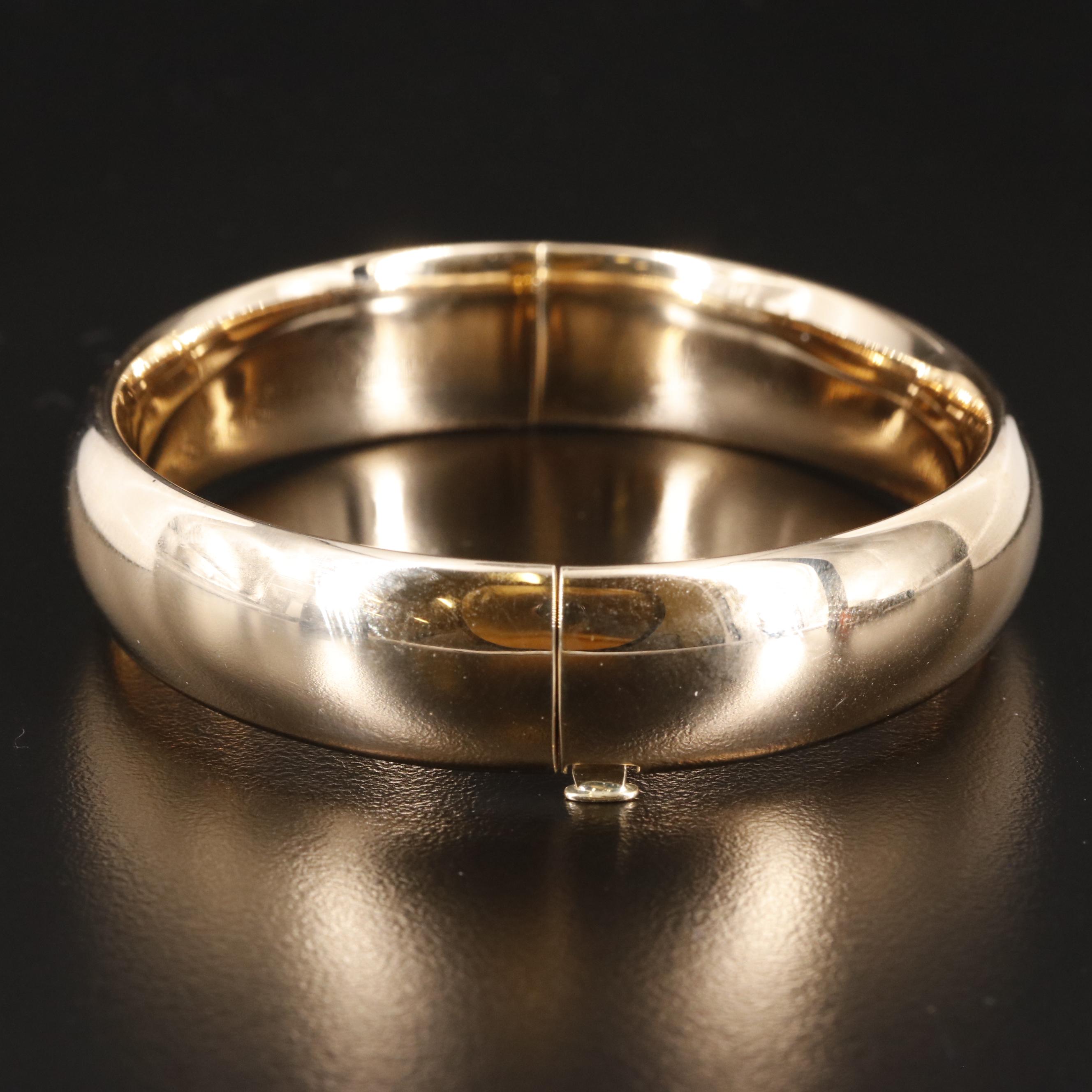 14K Bangle Bracelet