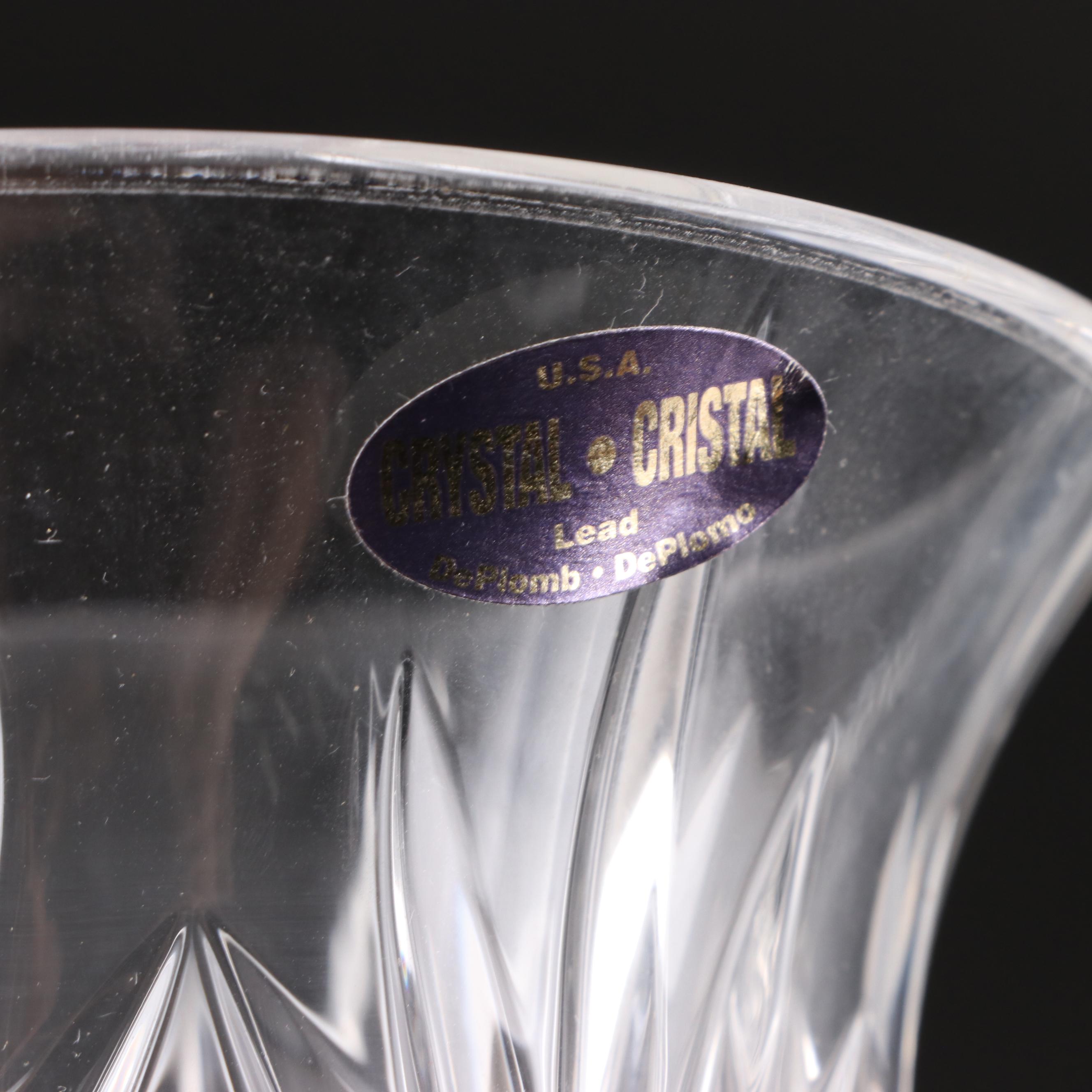 Crystal Clear "Meridian", Shannon, Princess House Crystal Vases, Goblets, More