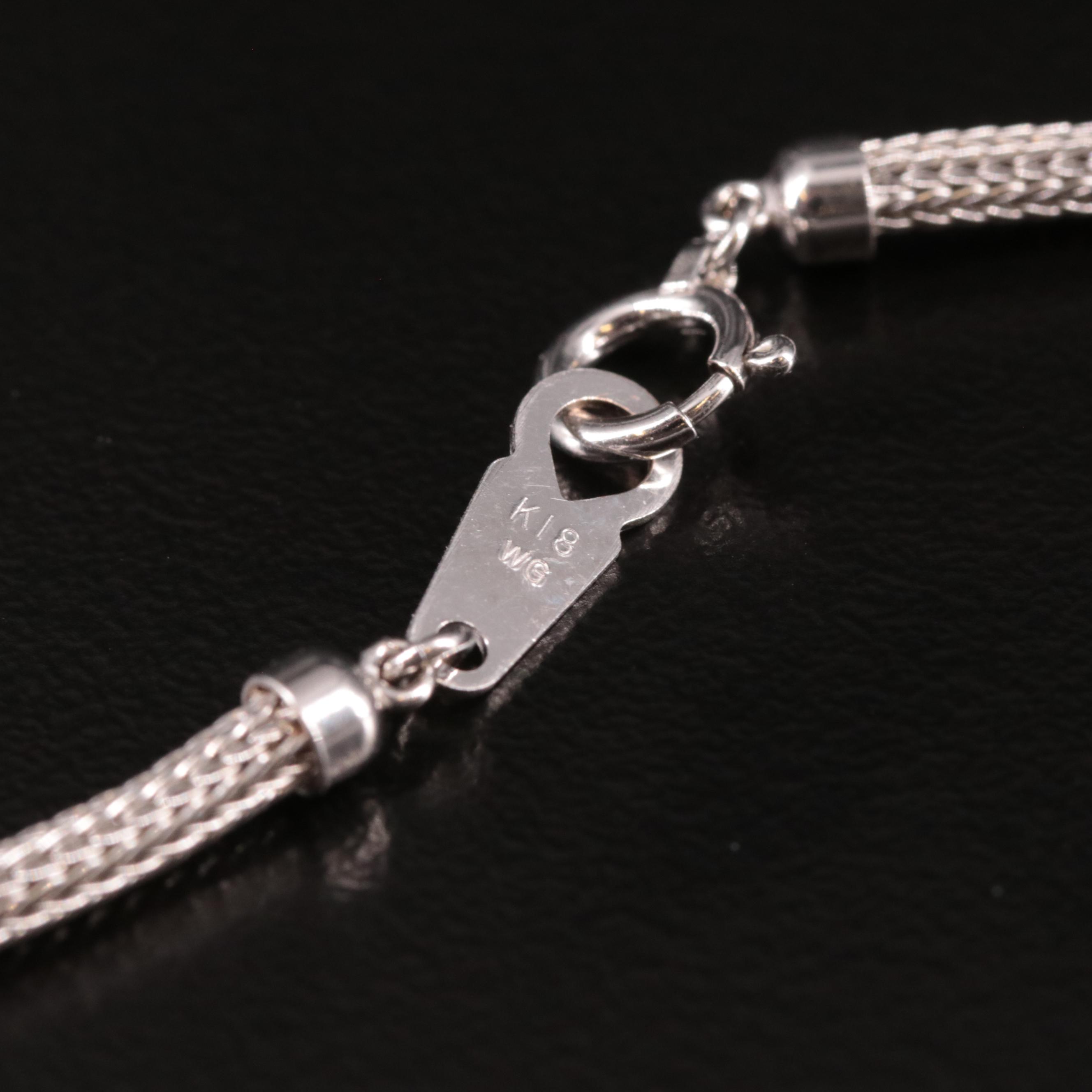 18K Mesh Chain Necklace