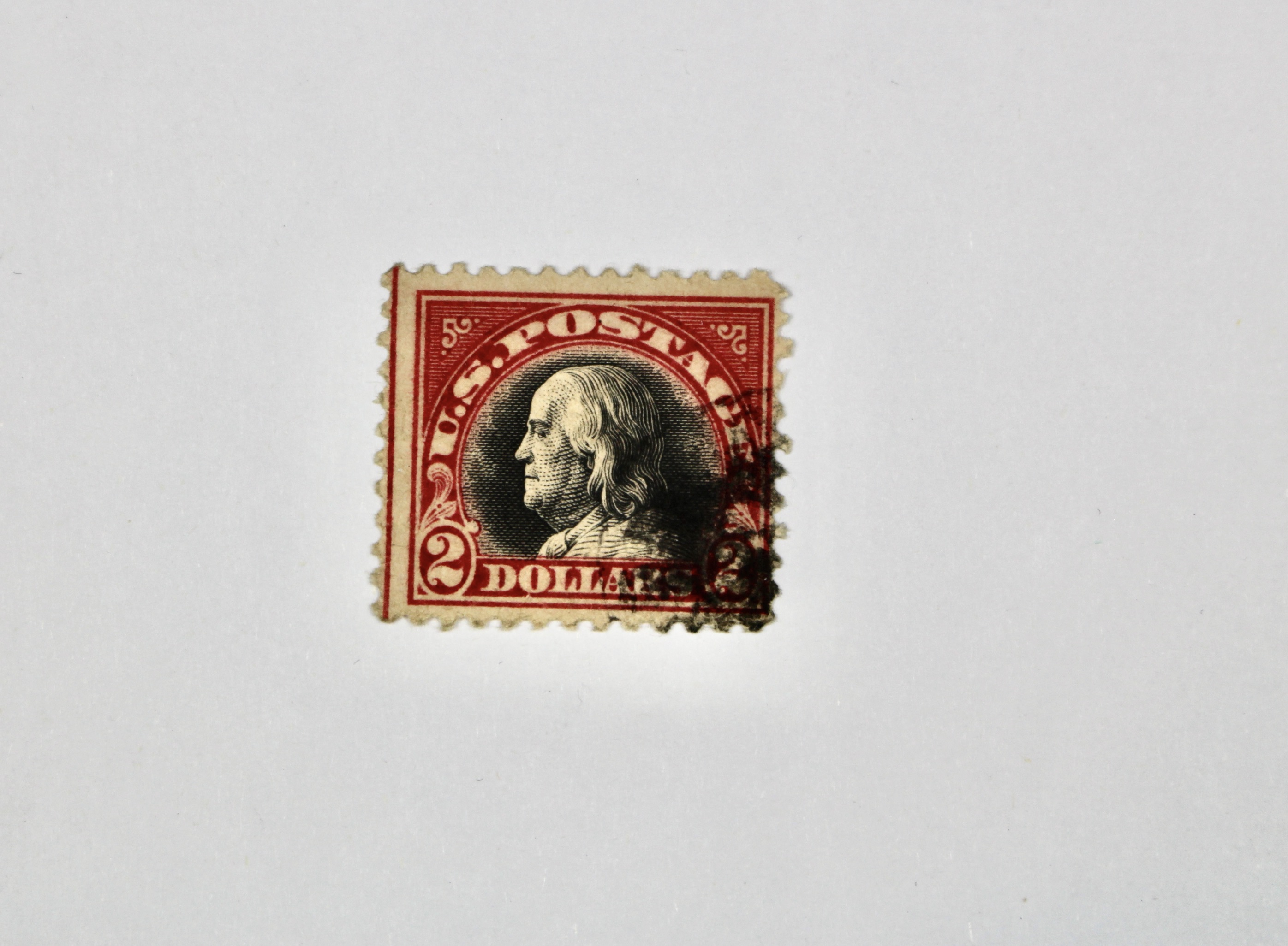 Nine Different $1, $2, $5 Regular Issue U.S. Postage Stamps