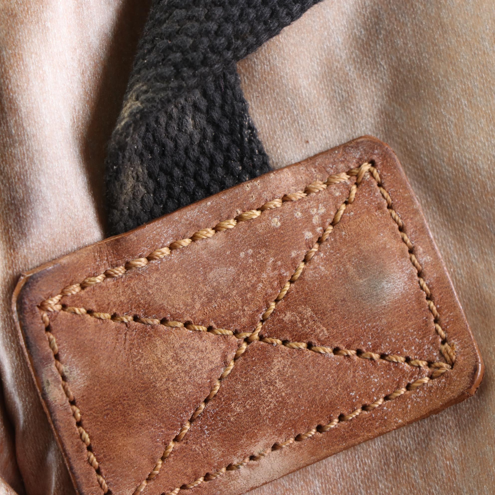 Mulholland Brothers Crossbody Wine Bottle Carrier in Leather