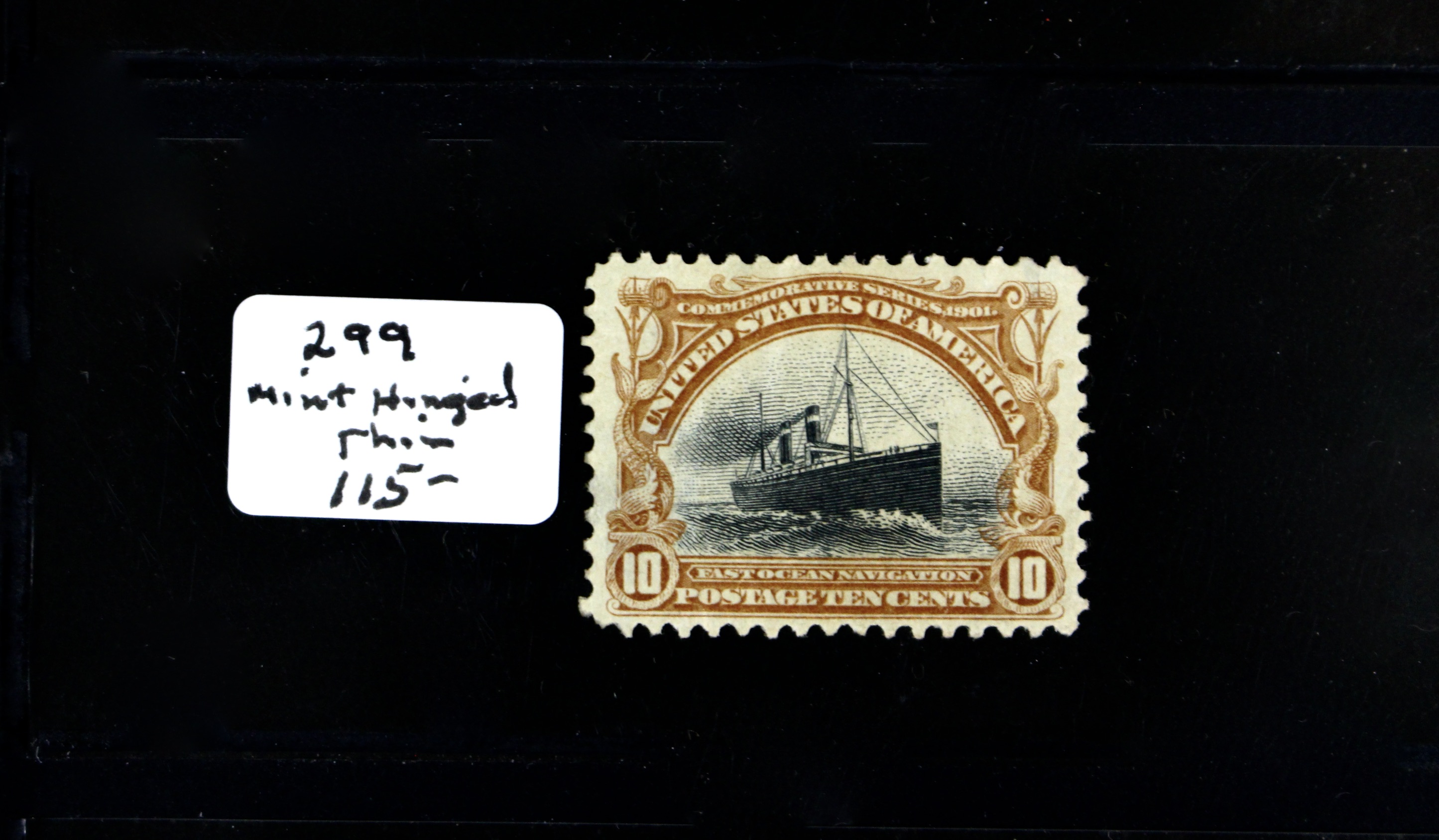 Seven Early U.S. Postage Stamps